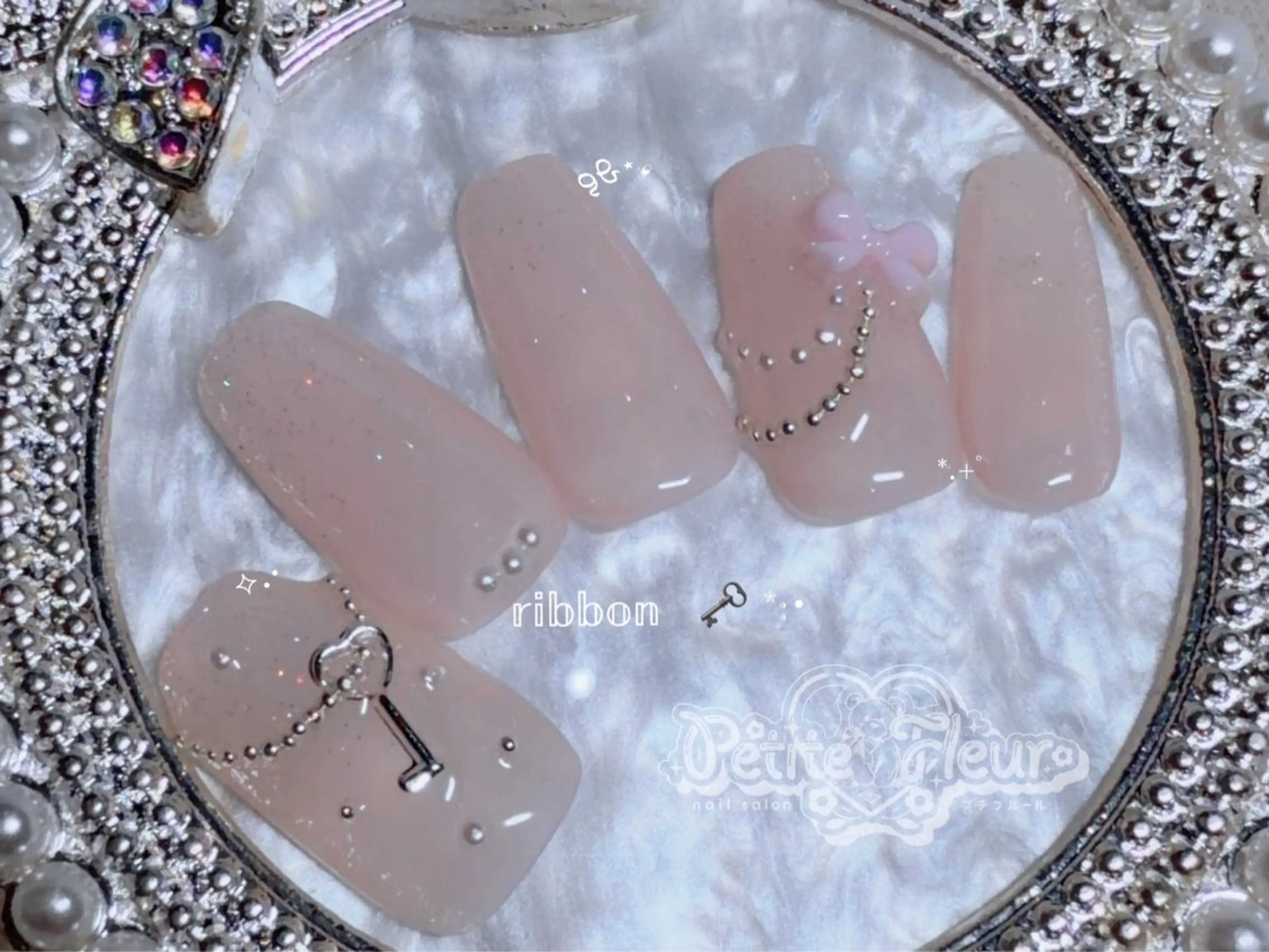 ネイル ❁⃘*。Petite fleur❁⃘*りさのネイルデザイン