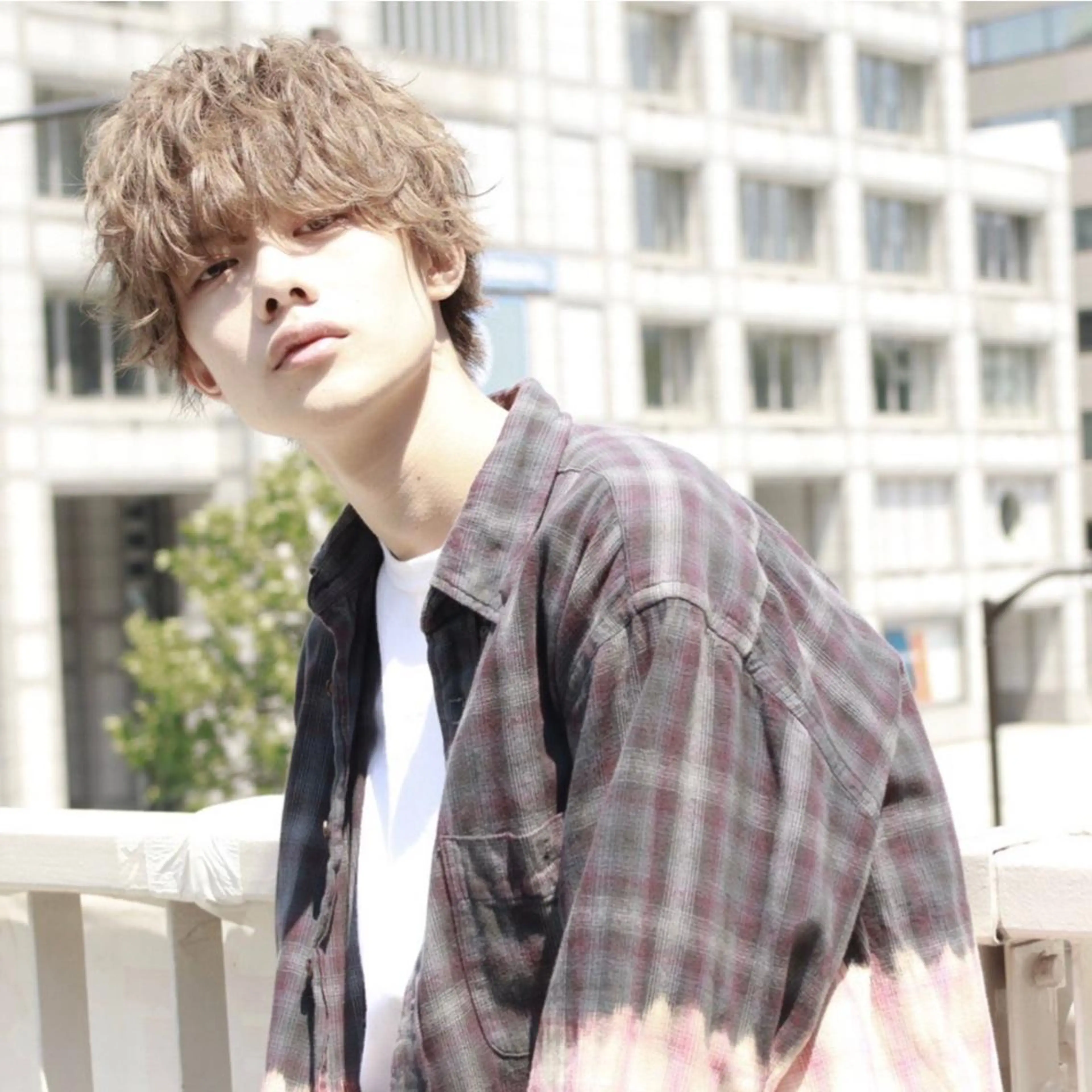 メンズ カット トリートメント ヘアセット Loy所属・メンズヘアの達人 パーマ 縮毛矯正🔷のヘアスタイル