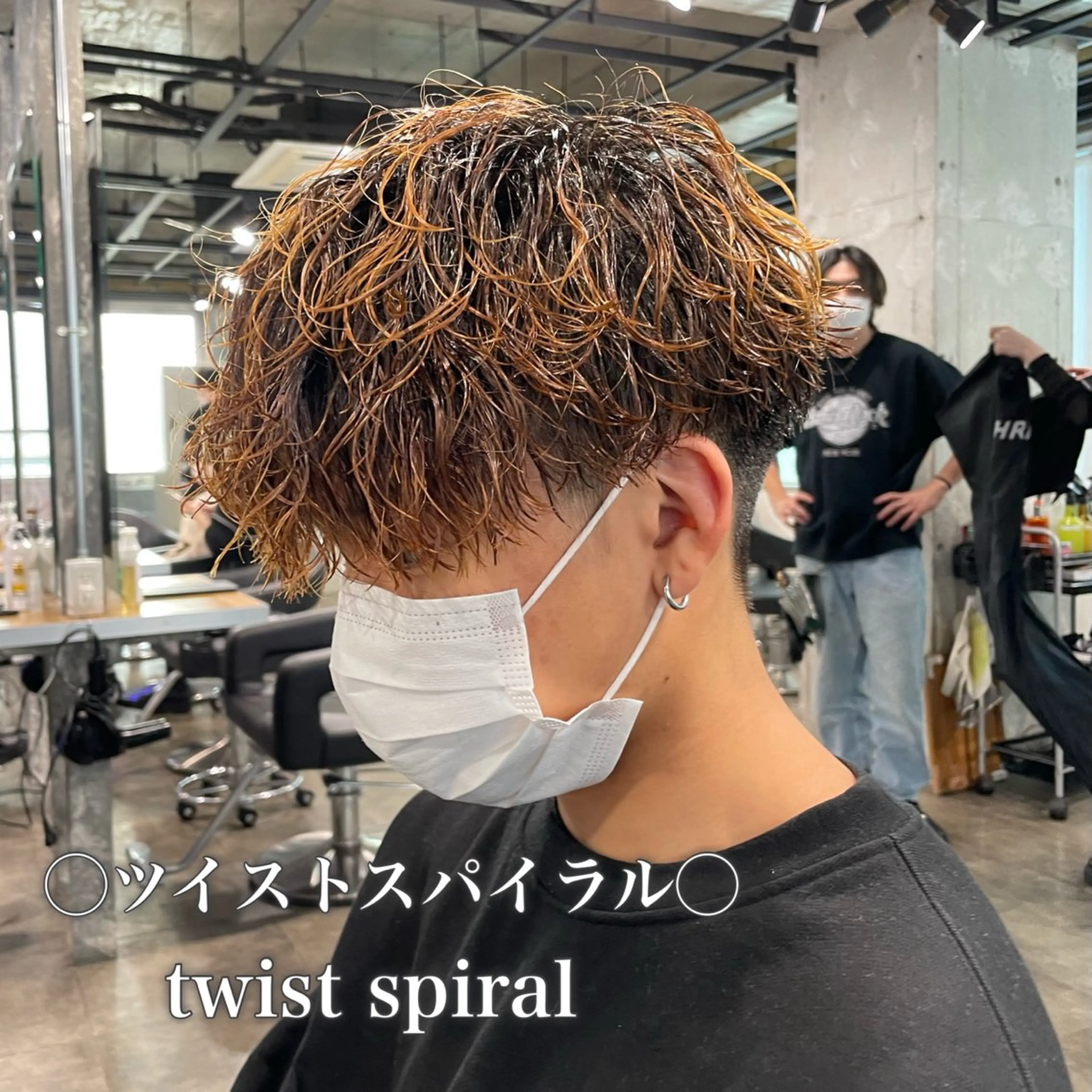 メンズ メンズブリーチ メンズパーマ メンズ特化美容師 💠チナツのヘアスタイル