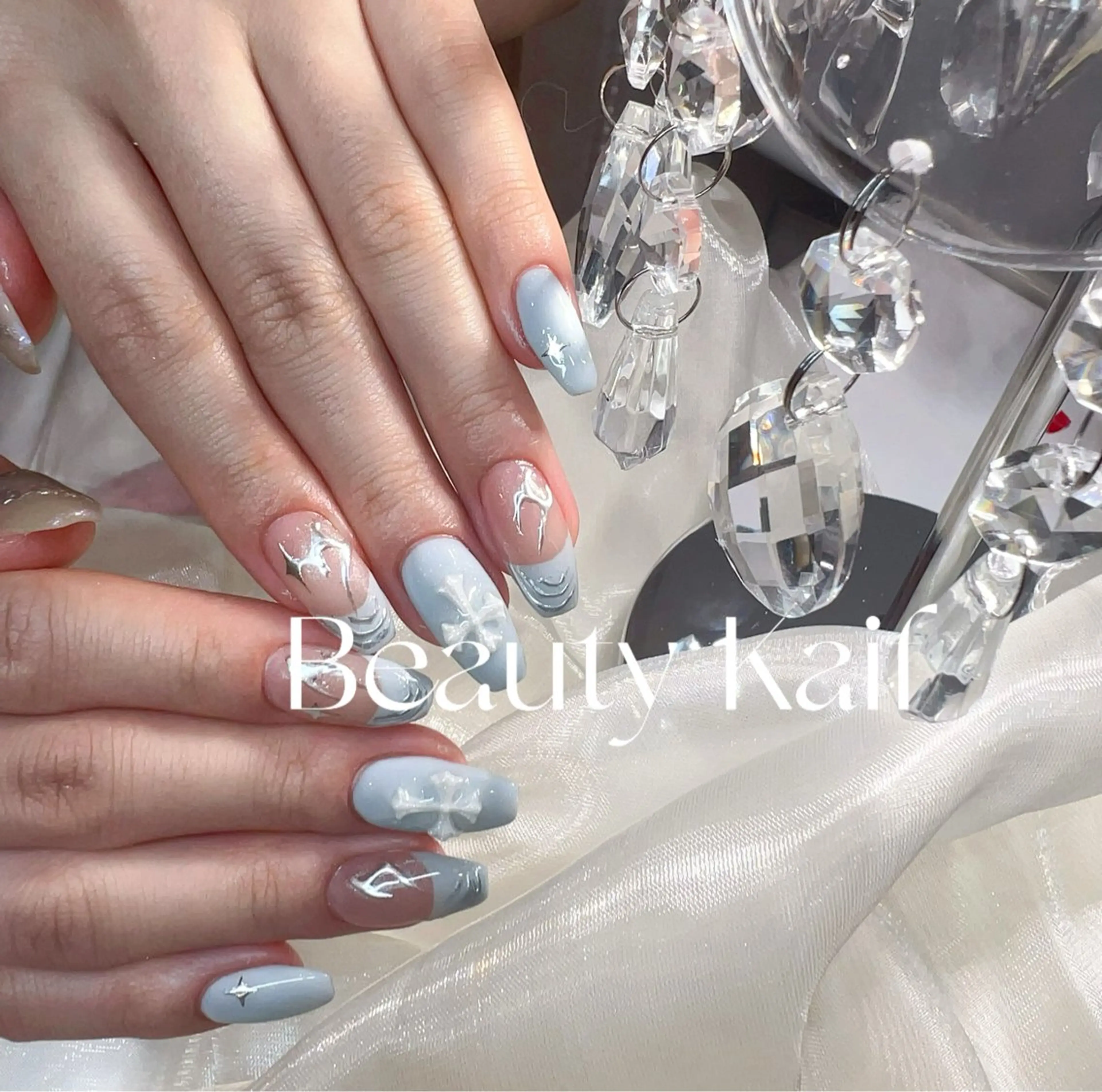 【自爪】持ち込みデザインベーシックアート☆90分(やり放題・持ち込み)の写真