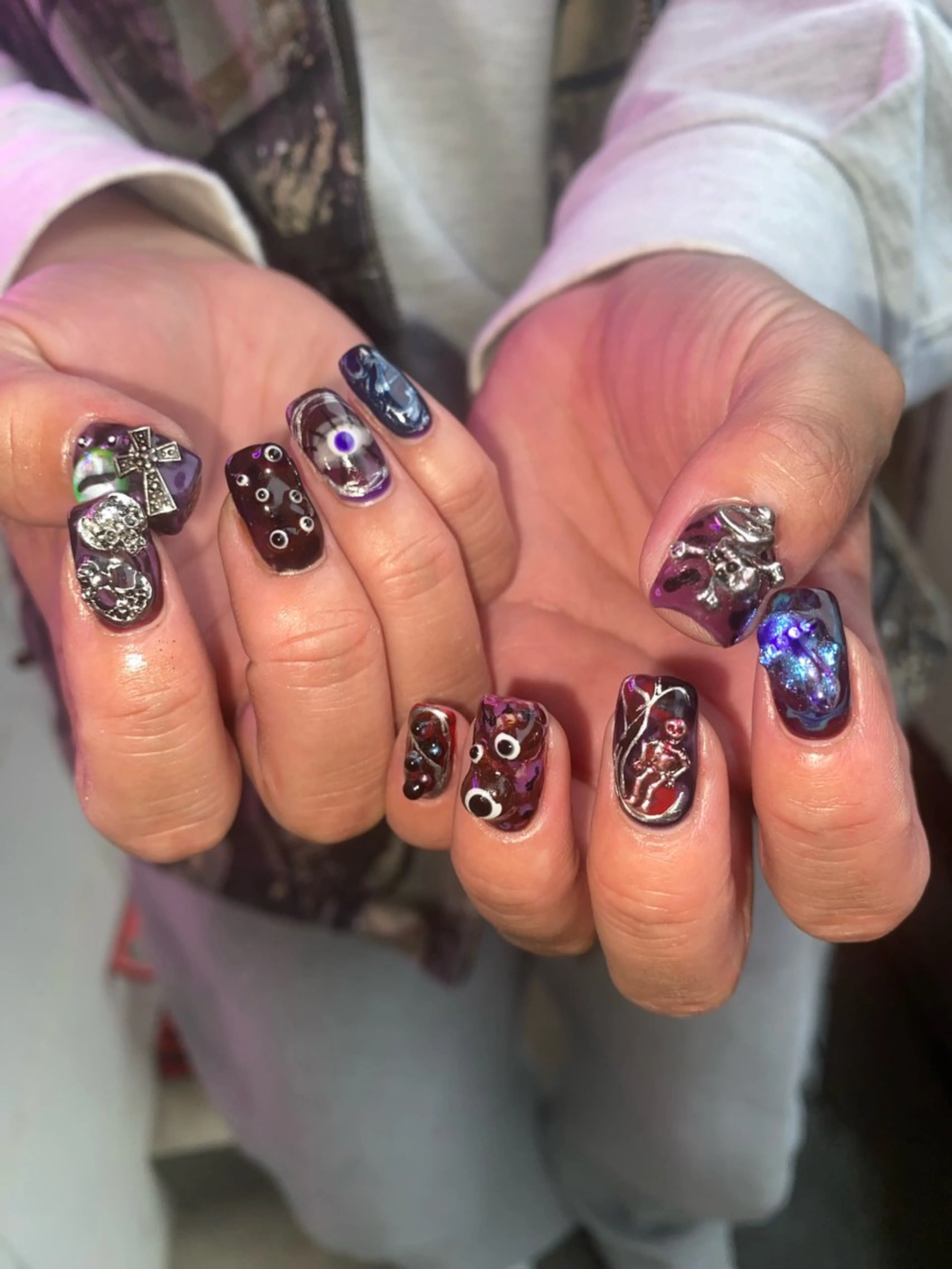 ネイル .unff所属・hana (..)個 性派/メンズネイル◎のネイルデザイン