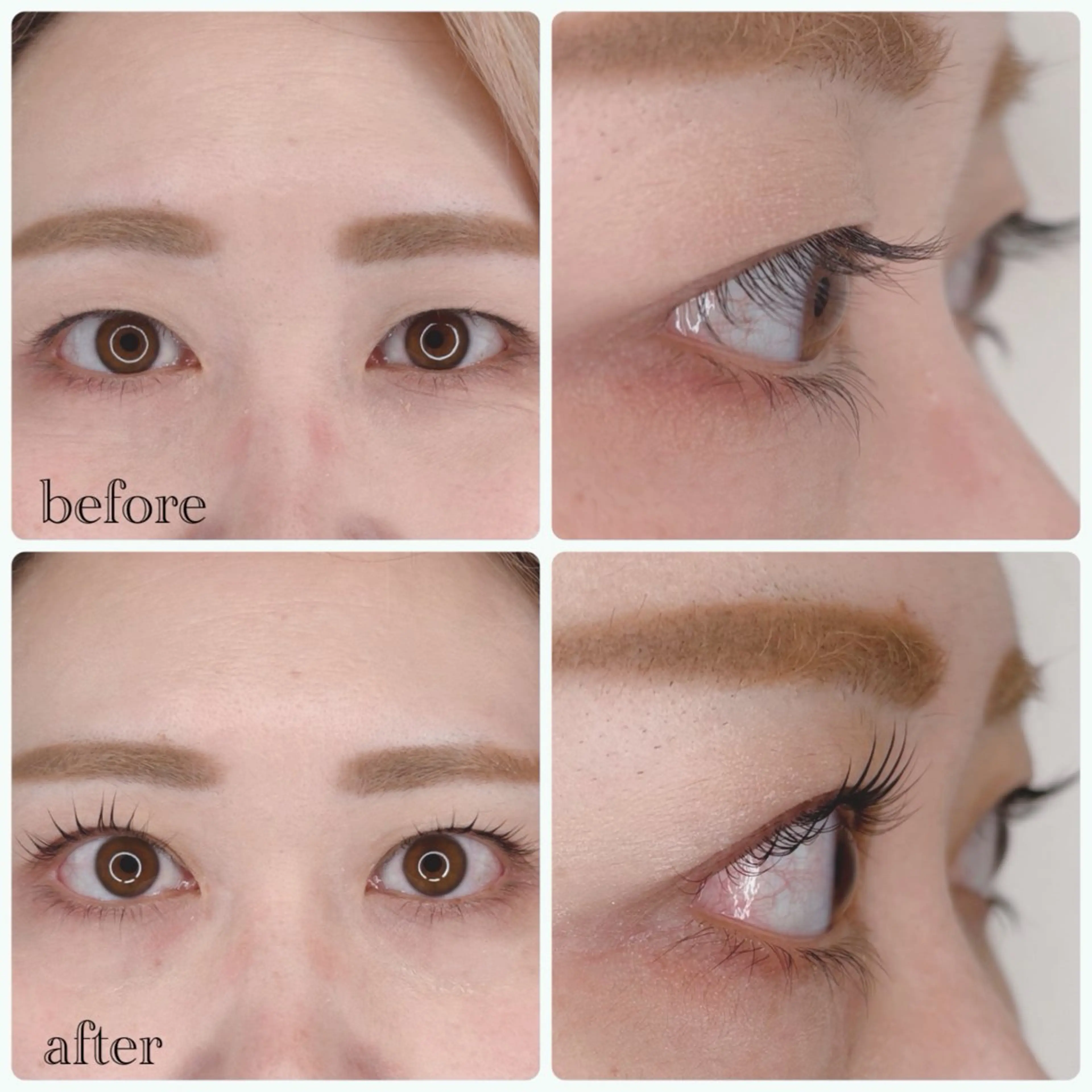 マツエク・マツパ 岩渕 美涼のヘアスタイル