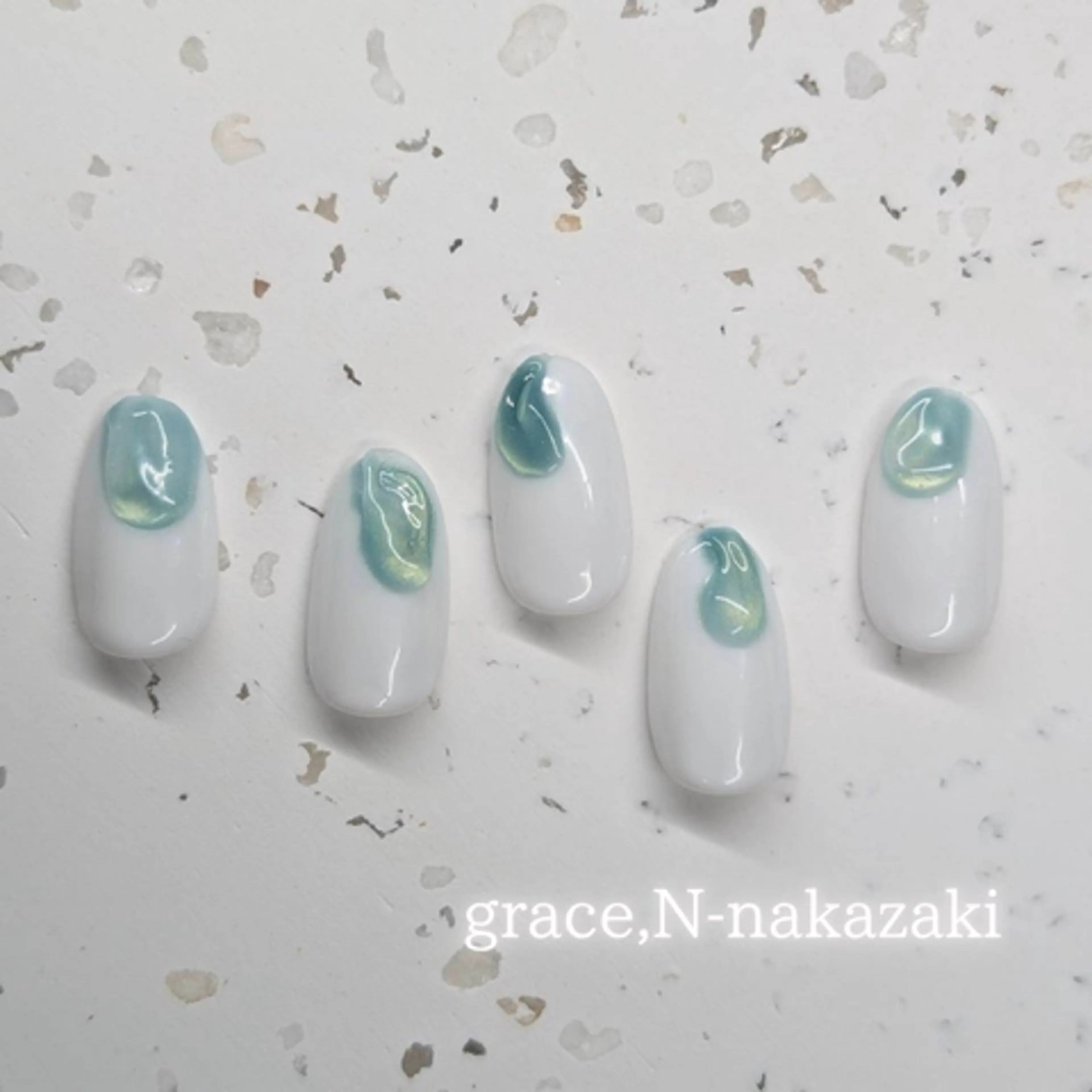 ネイル ニュアンスネイル ハンドネイル grace .N-nakazaki所属・grace,N -nakazaki1のネイルデザイン