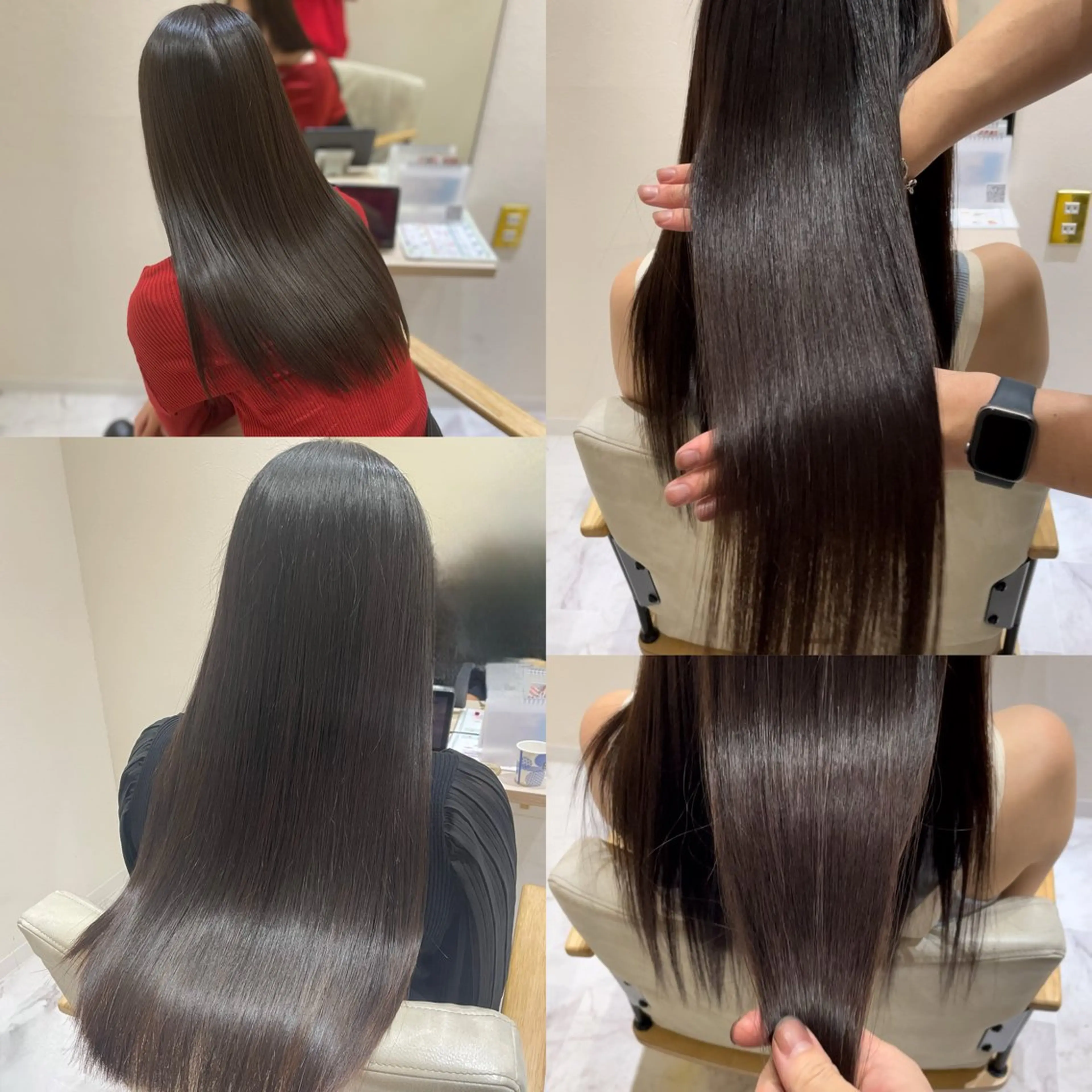 ロング Zina熊本/山下 開世/縮毛矯正のヘアスタイル