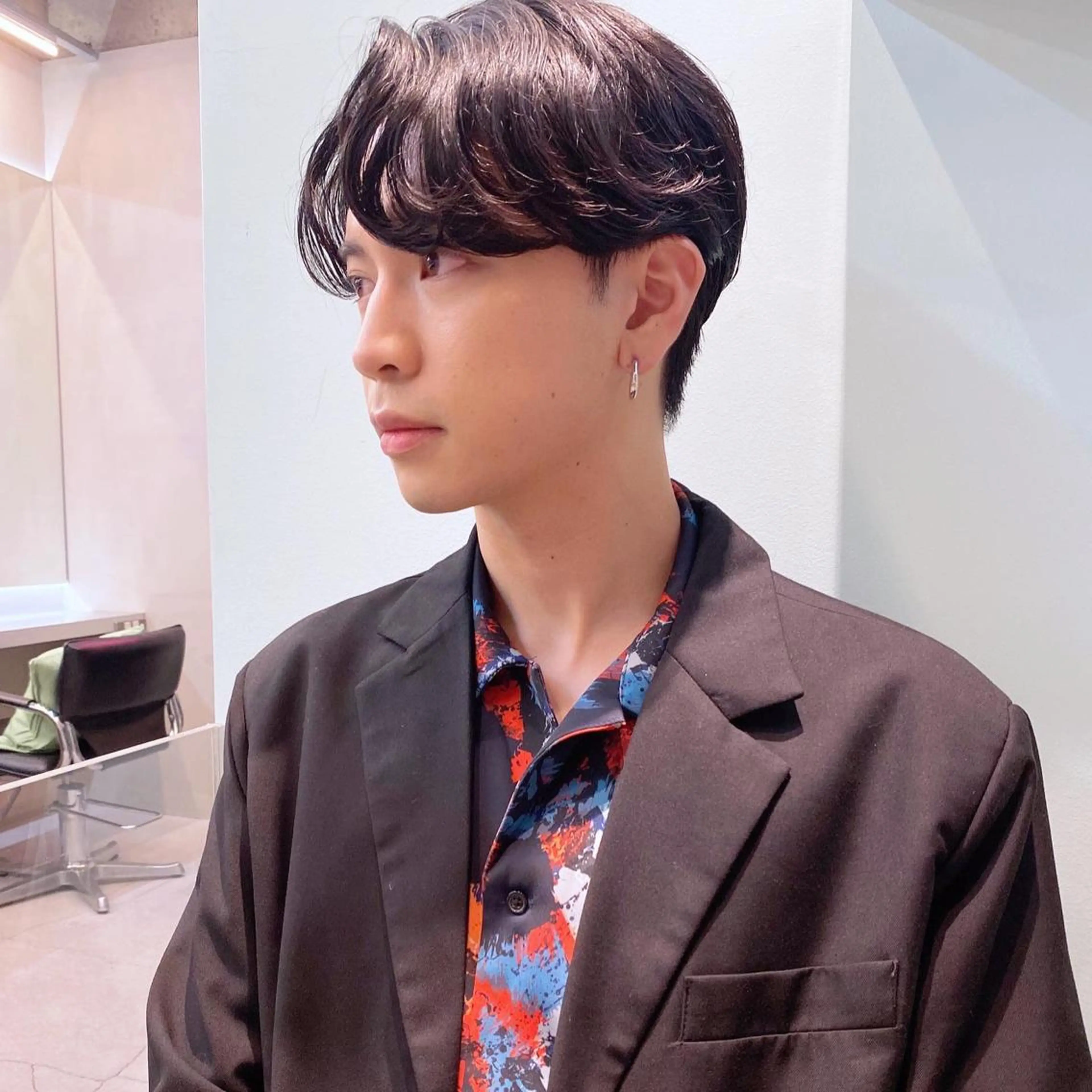 💎メンズデザインカット＋ワンカールパーマ💎人生初の初めてのパーマの方におすすめ✨お気軽にご相談ください🙌🏻の写真