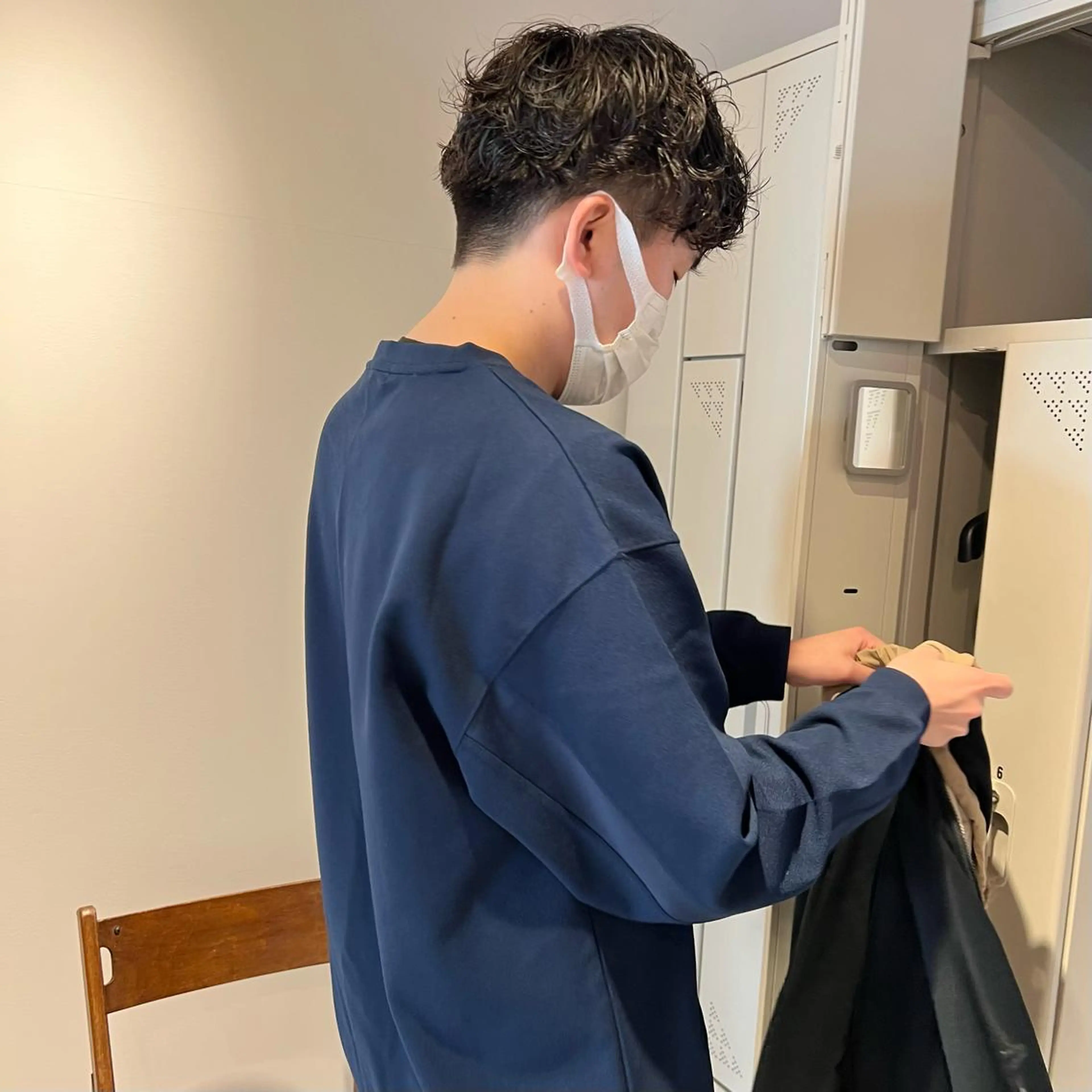 パーマ メンズ io濱川 遥のヘアスタイル