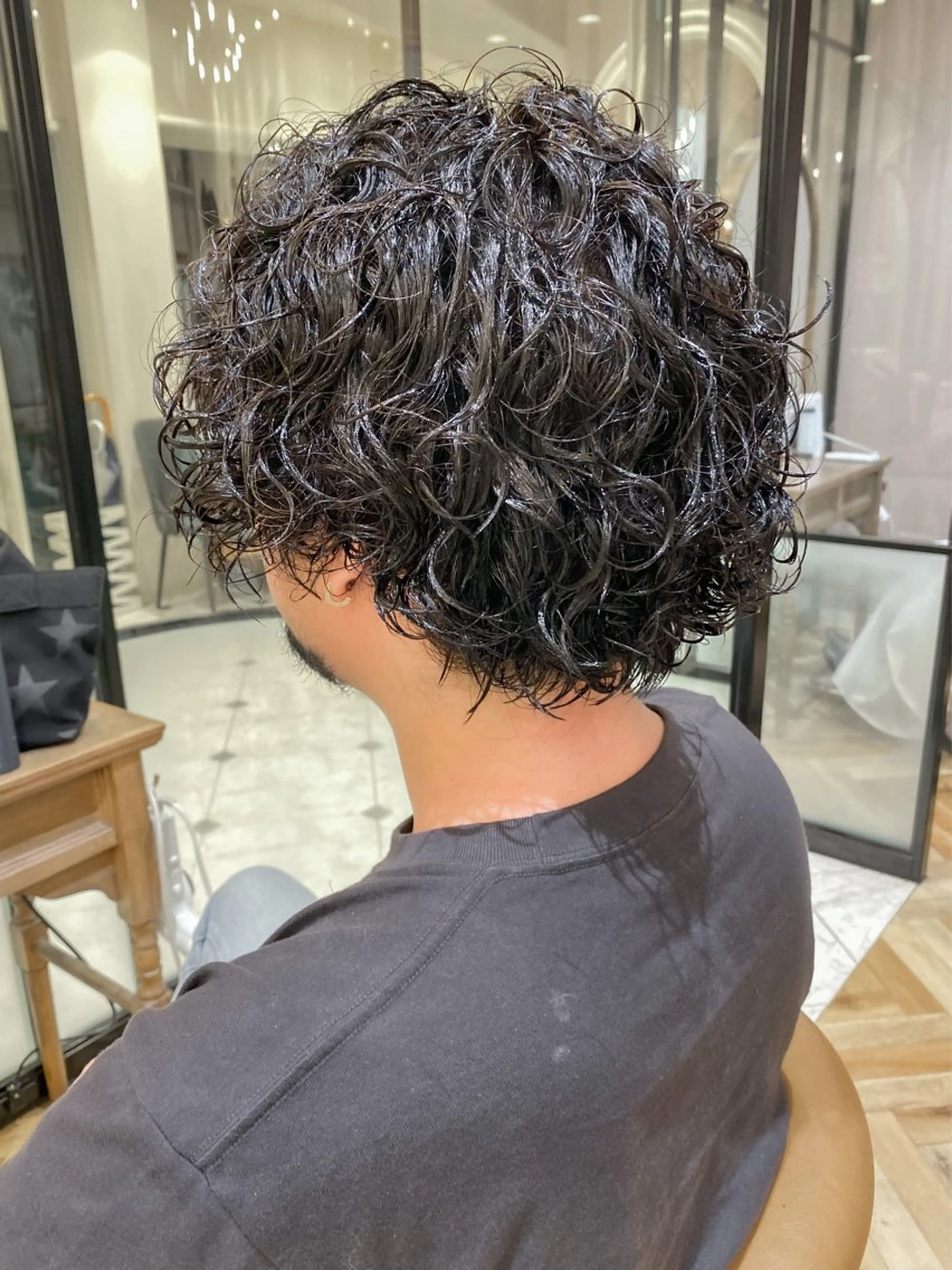 メンズ カット パーマ トリートメント 🐥ボブ/韓国ヘア 髪質改善/halcaのヘアスタイル