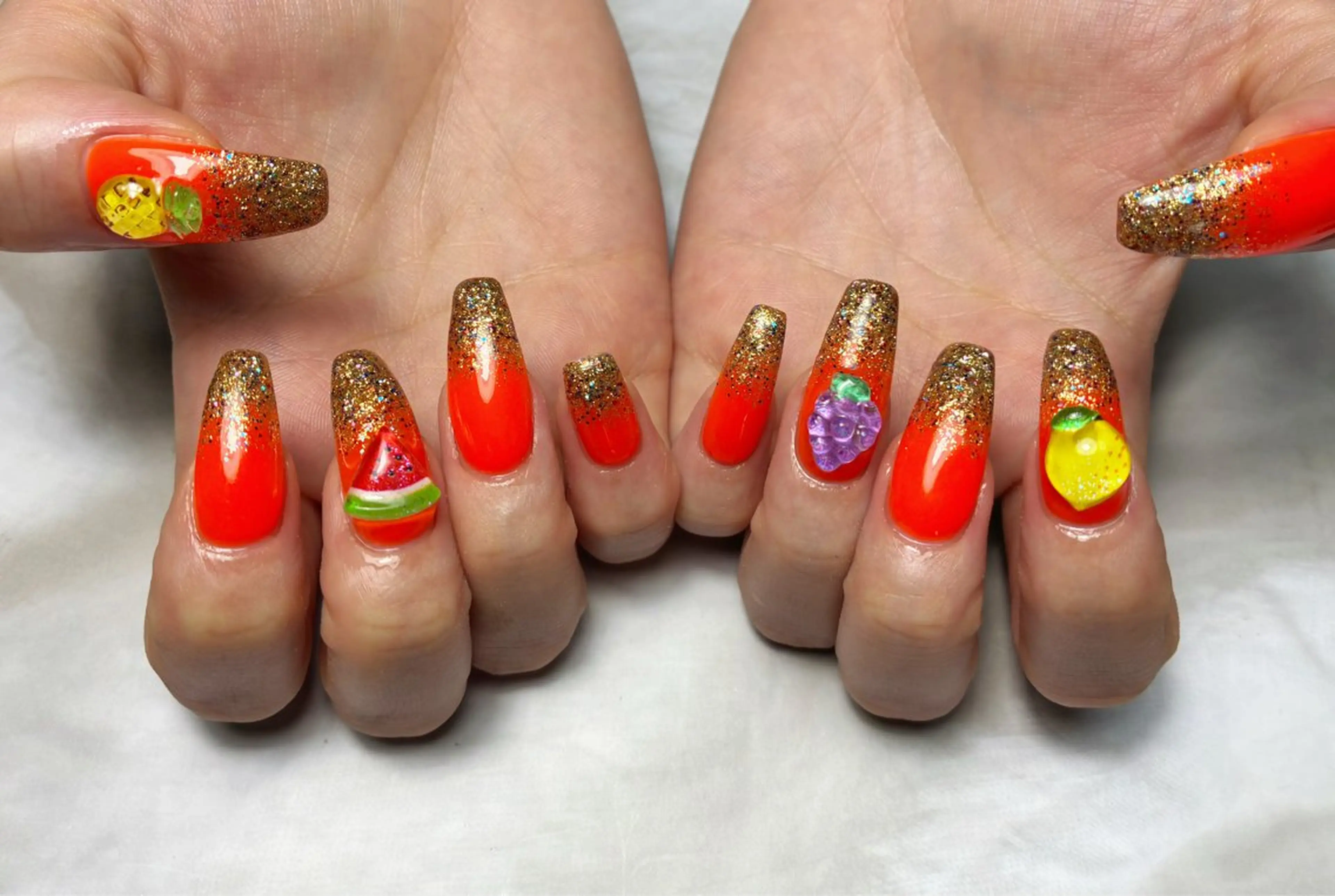 ネイル ロングネイル ハンドネイル ネイルサロン Bebeのネイルデザイン