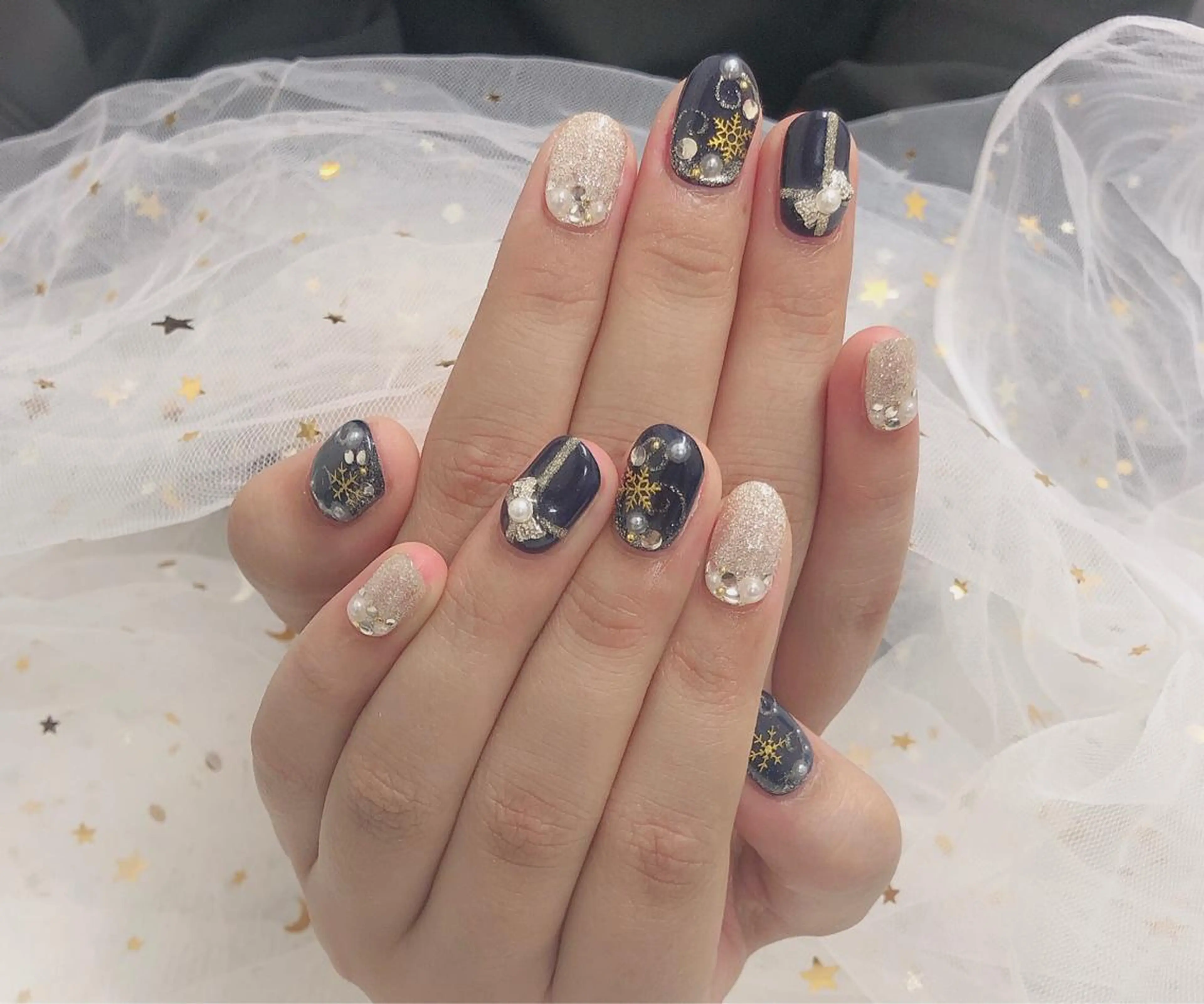 ネイル MiKi Nai池袋 長さだし得意のネイルデザイン