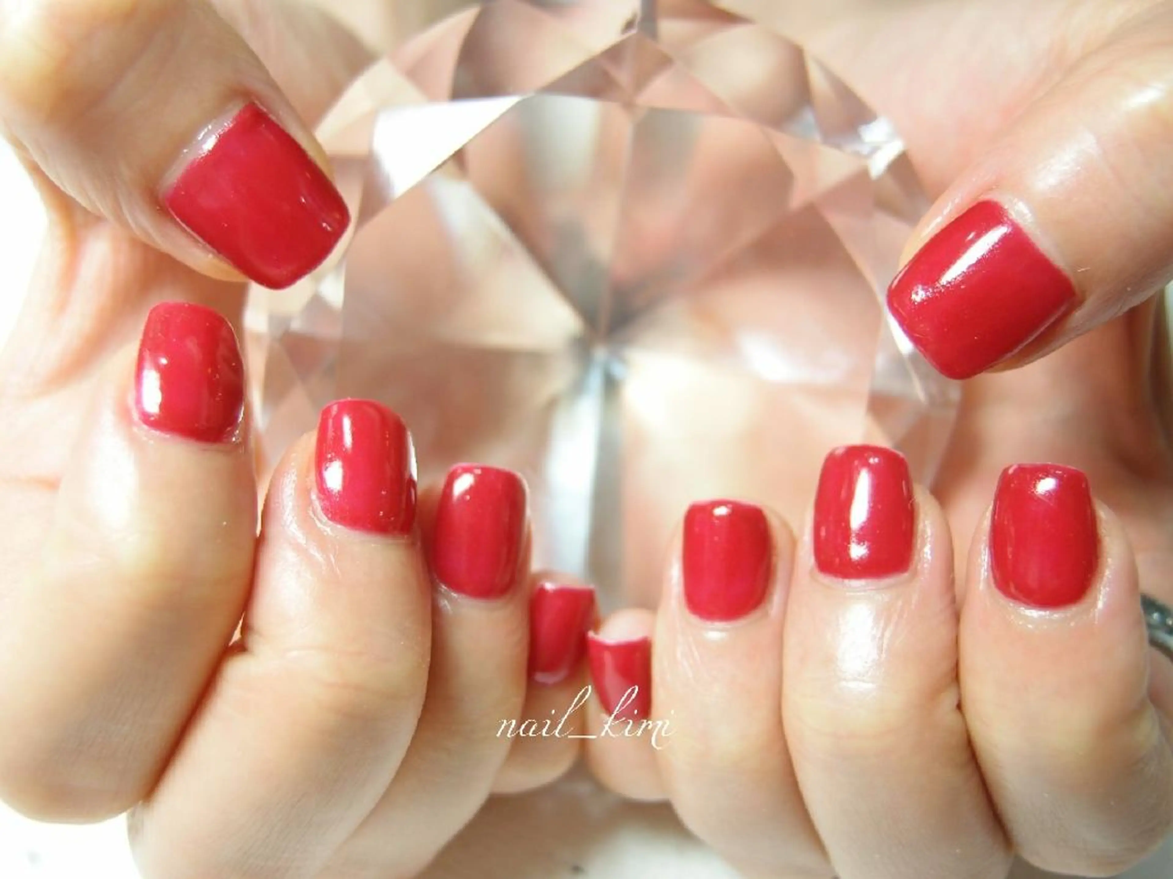 メンズ ネイル ワンカラーネイル ConneQt所属・ETHOSENSE. kimikaのネイルデザイン