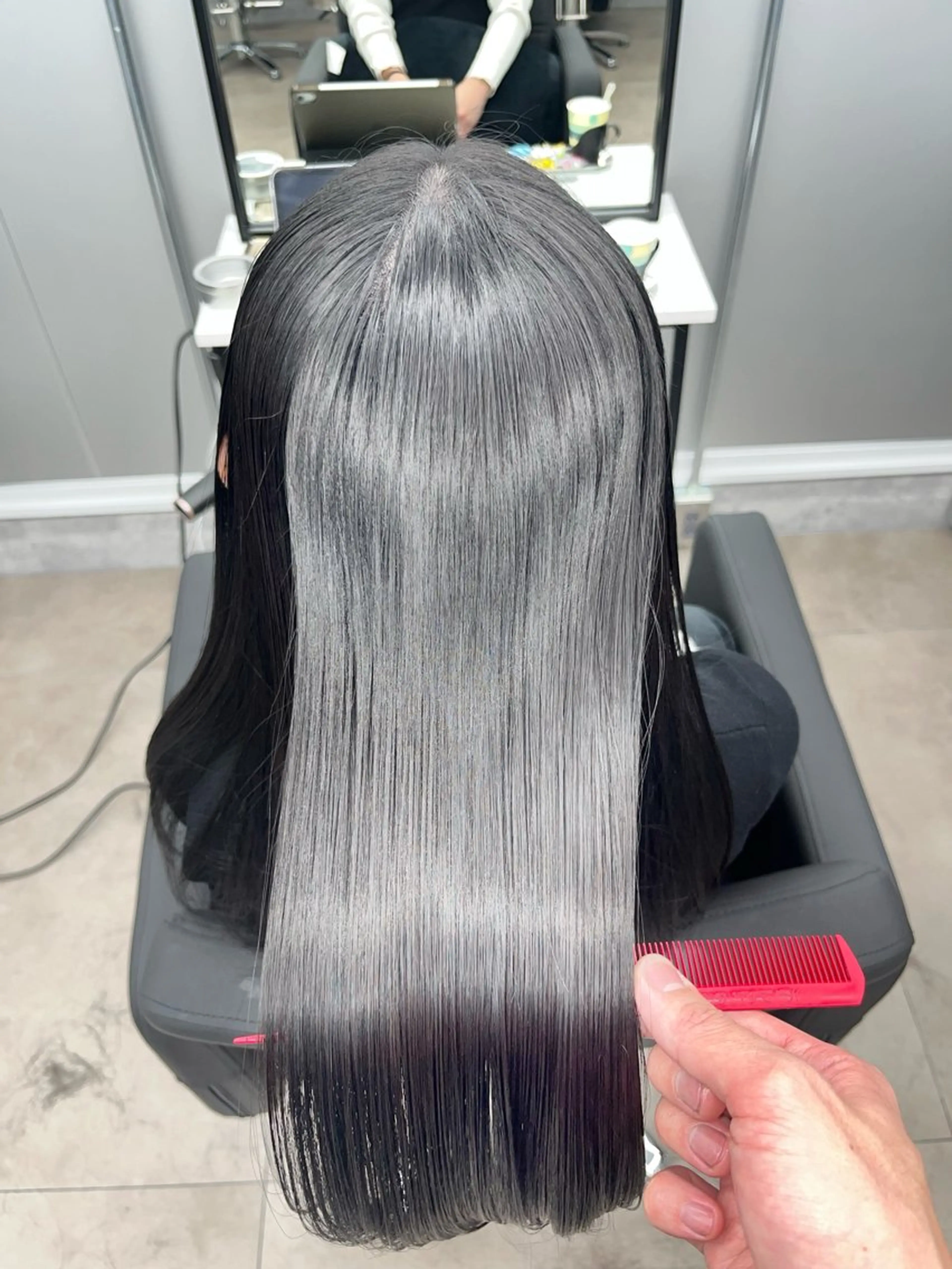 ロング カラー パーマ 🌈艶髪/髪質改善 新宿itouのヘアスタイル