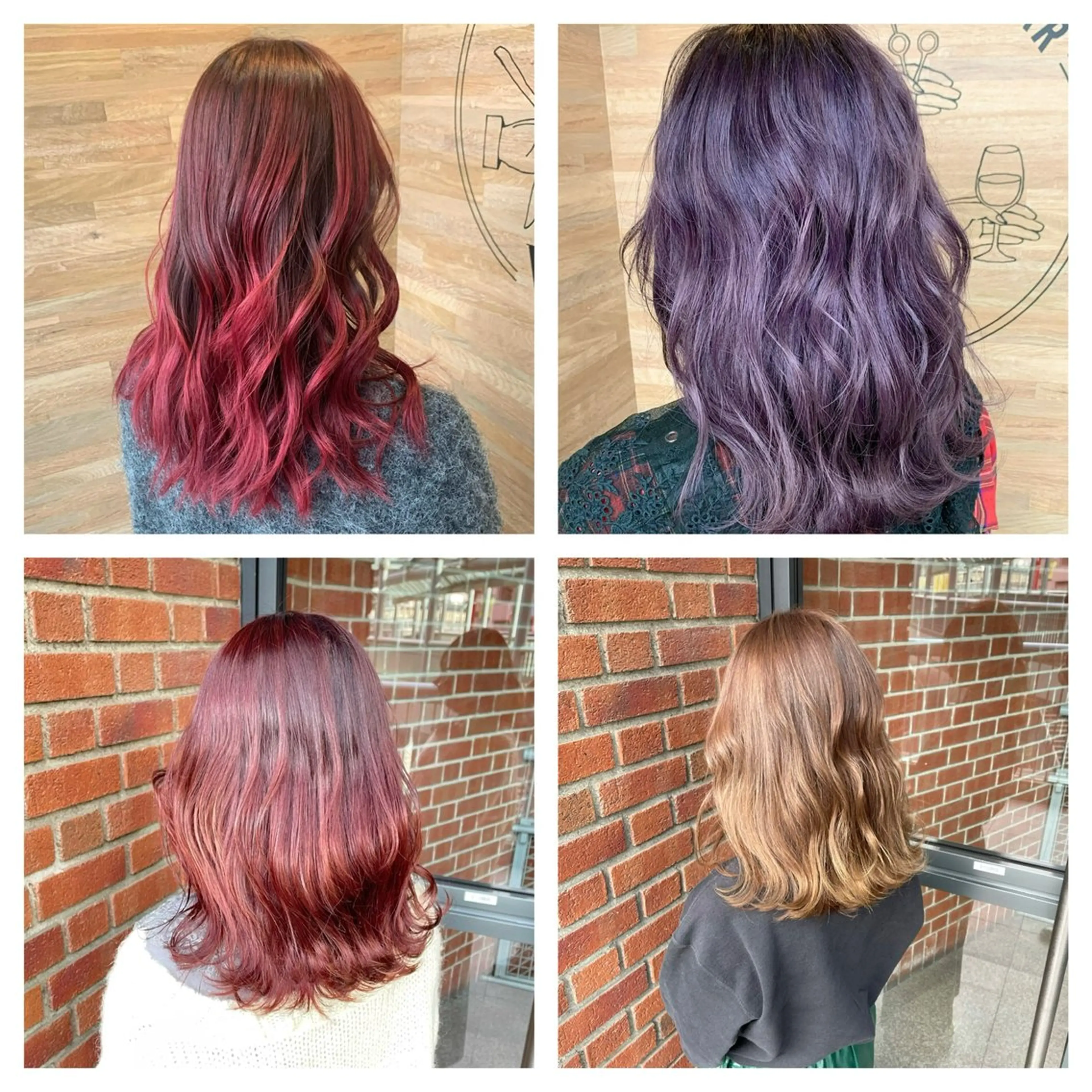 カラー eat所属・市妙 瑠基のヘアスタイル