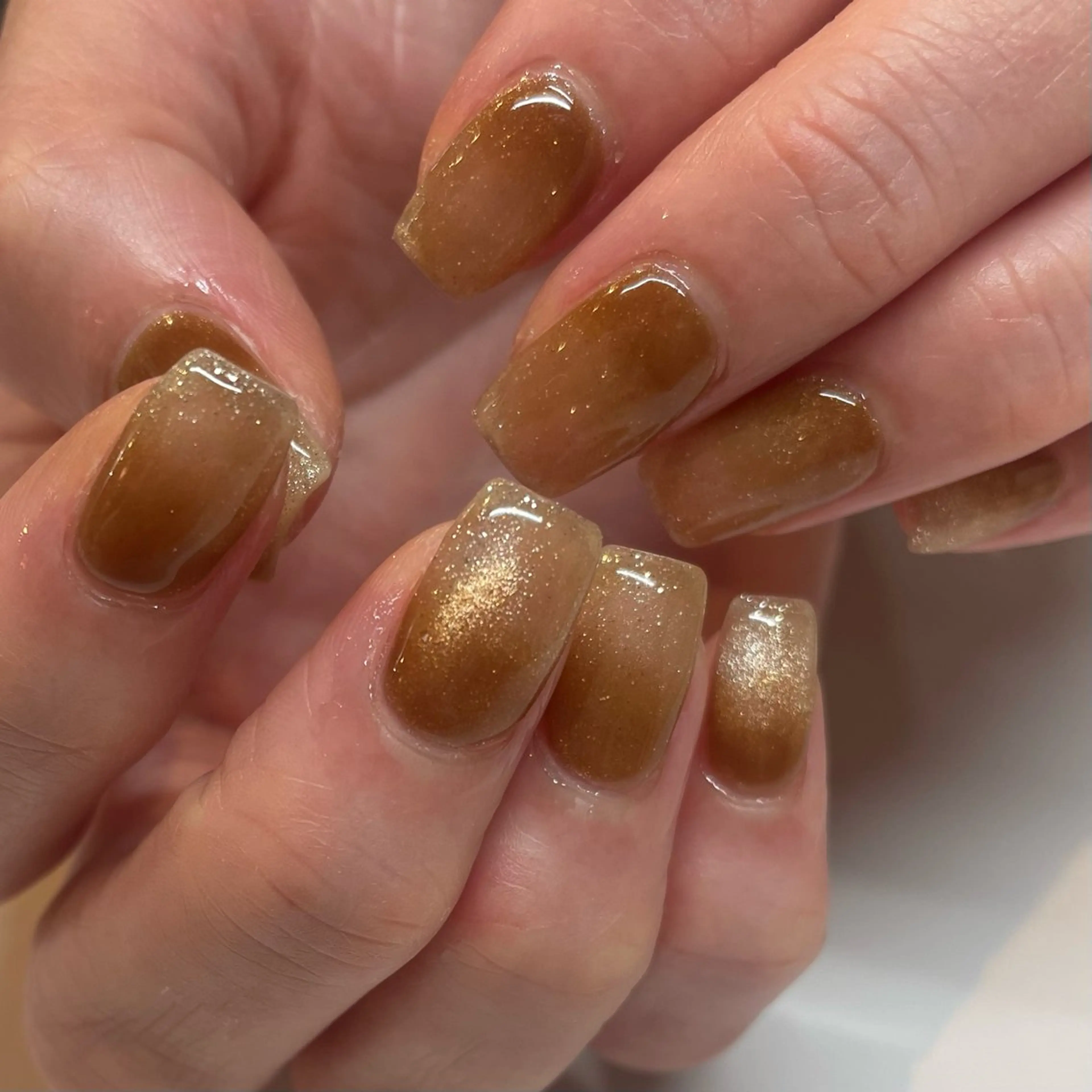 ネイル グラデーション マグネットネイル Manon Yuiのマツエク・マツパデザイン