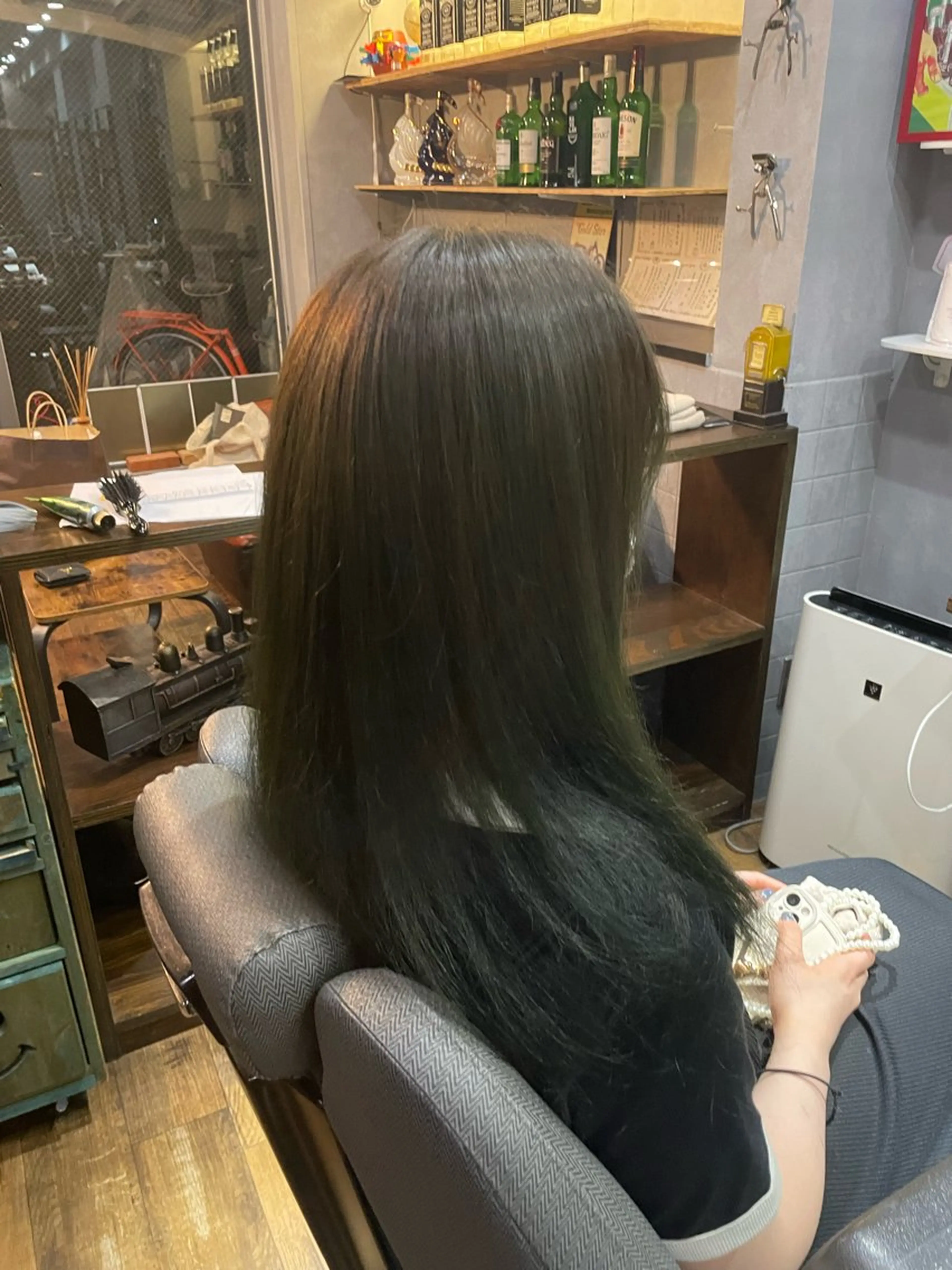 カラー 鈴木 遥大のヘアスタイル