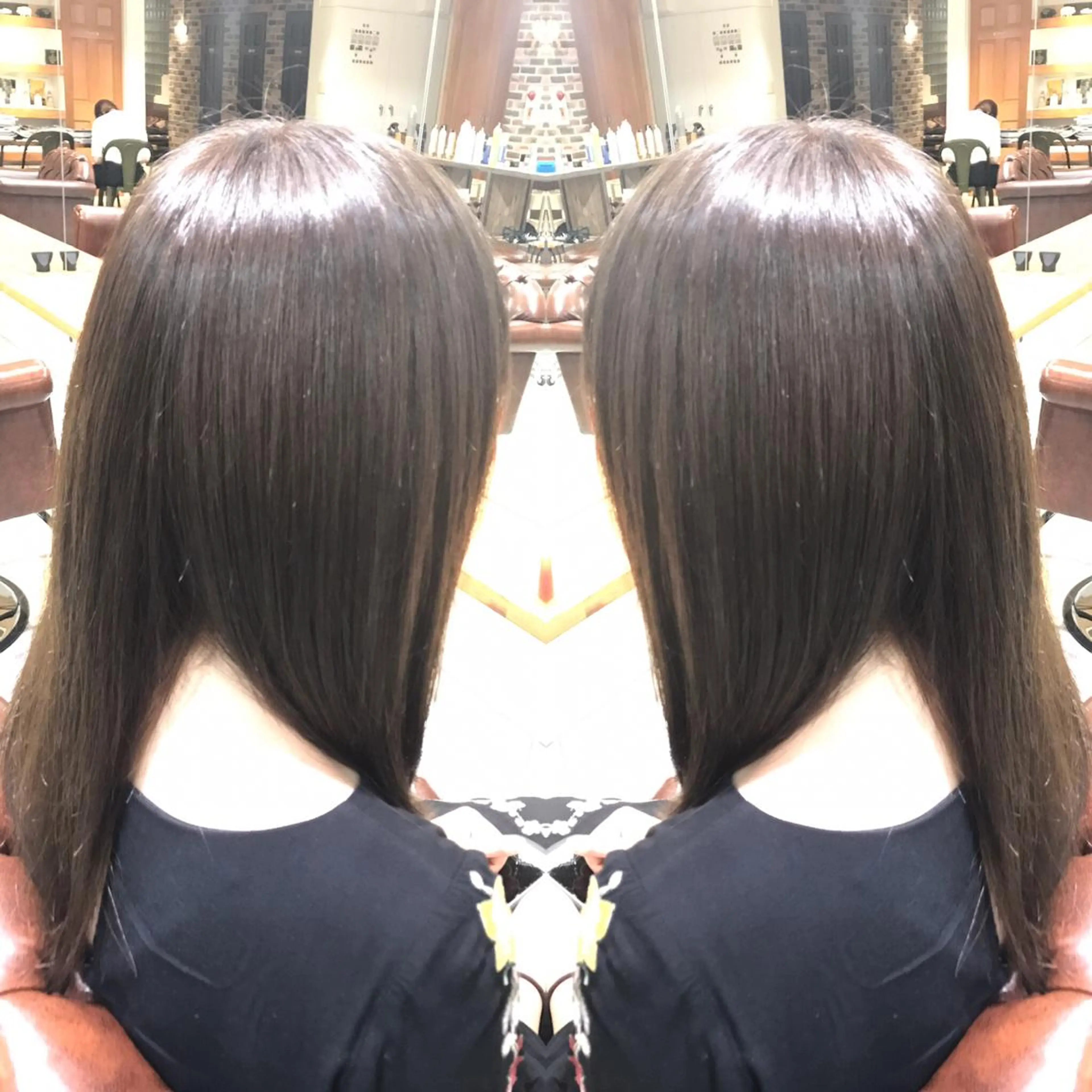 ミディアム カラー パーマ ヘアアレンジ メンズ キッズ メンズブリーチ アッシュ ブリーチ 透明感カラー ラベンダーカラー Forest. -髪質改善-のヘアスタイル