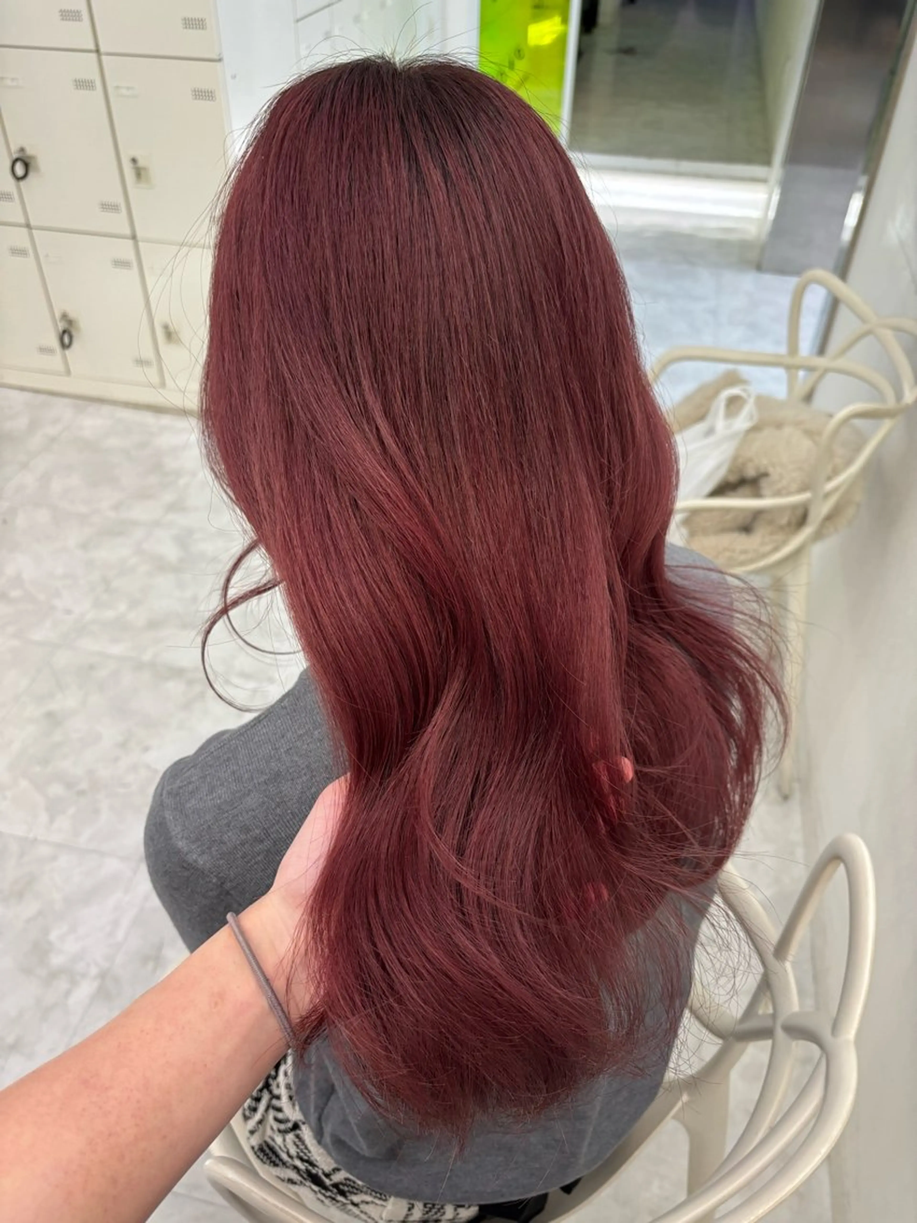 ロング ヘアカラー Wカラー/暖色/べ ージュりく©︎🐝のヘアスタイル