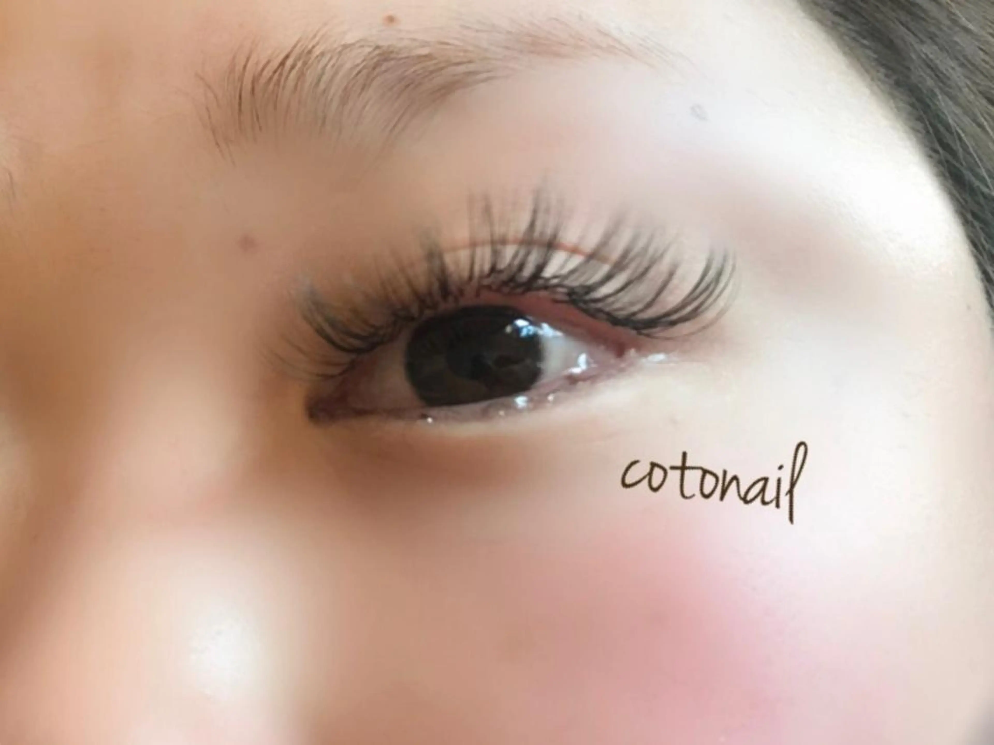 マツエク・マツパ 付け放題 ボリュームラッシュ ツメトマツゲ .のネイルデザイン