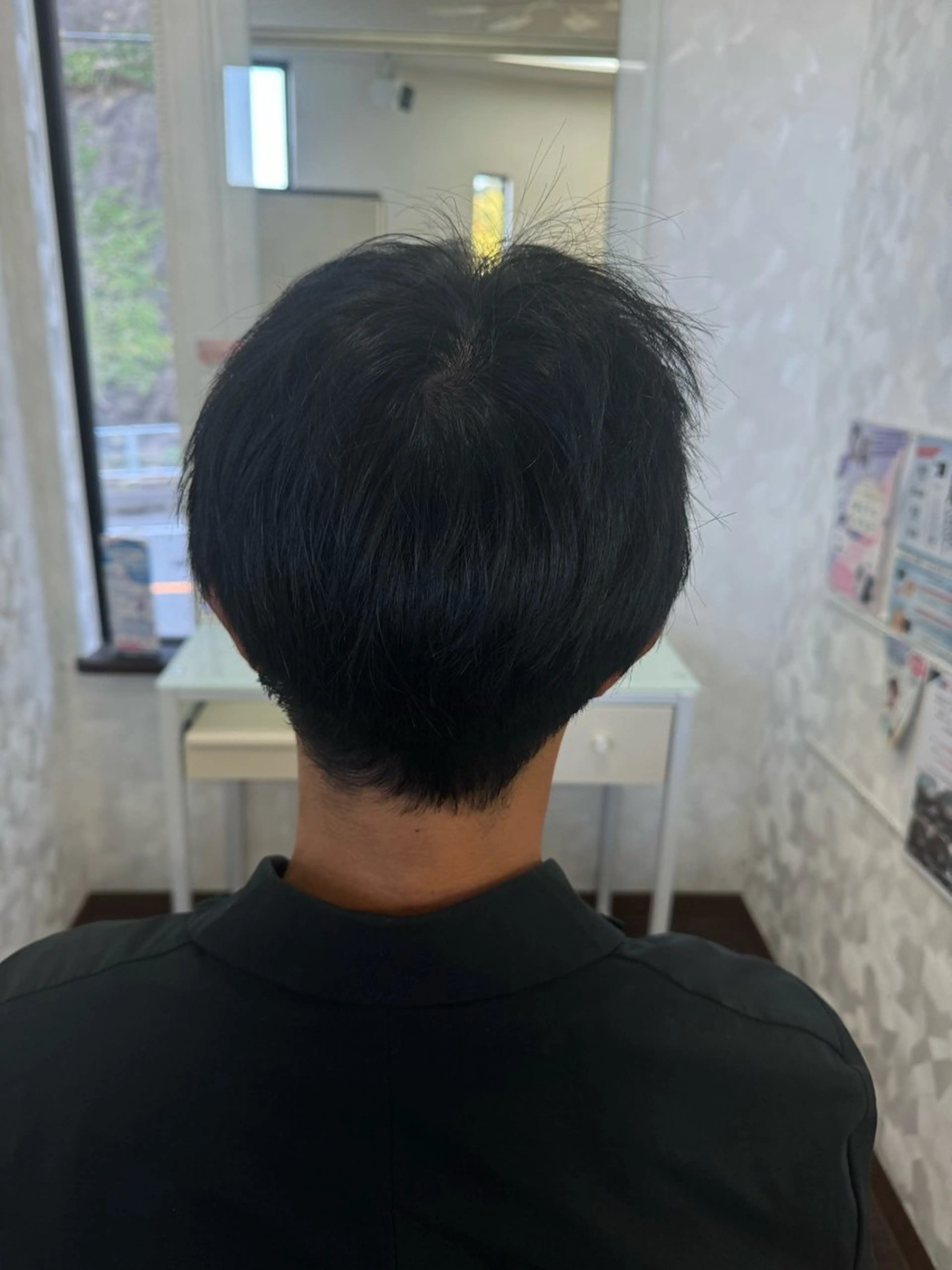 自然な仕上がりの根元白髪染め🍃 ➕  血行促進！炭酸スパ🫧の写真