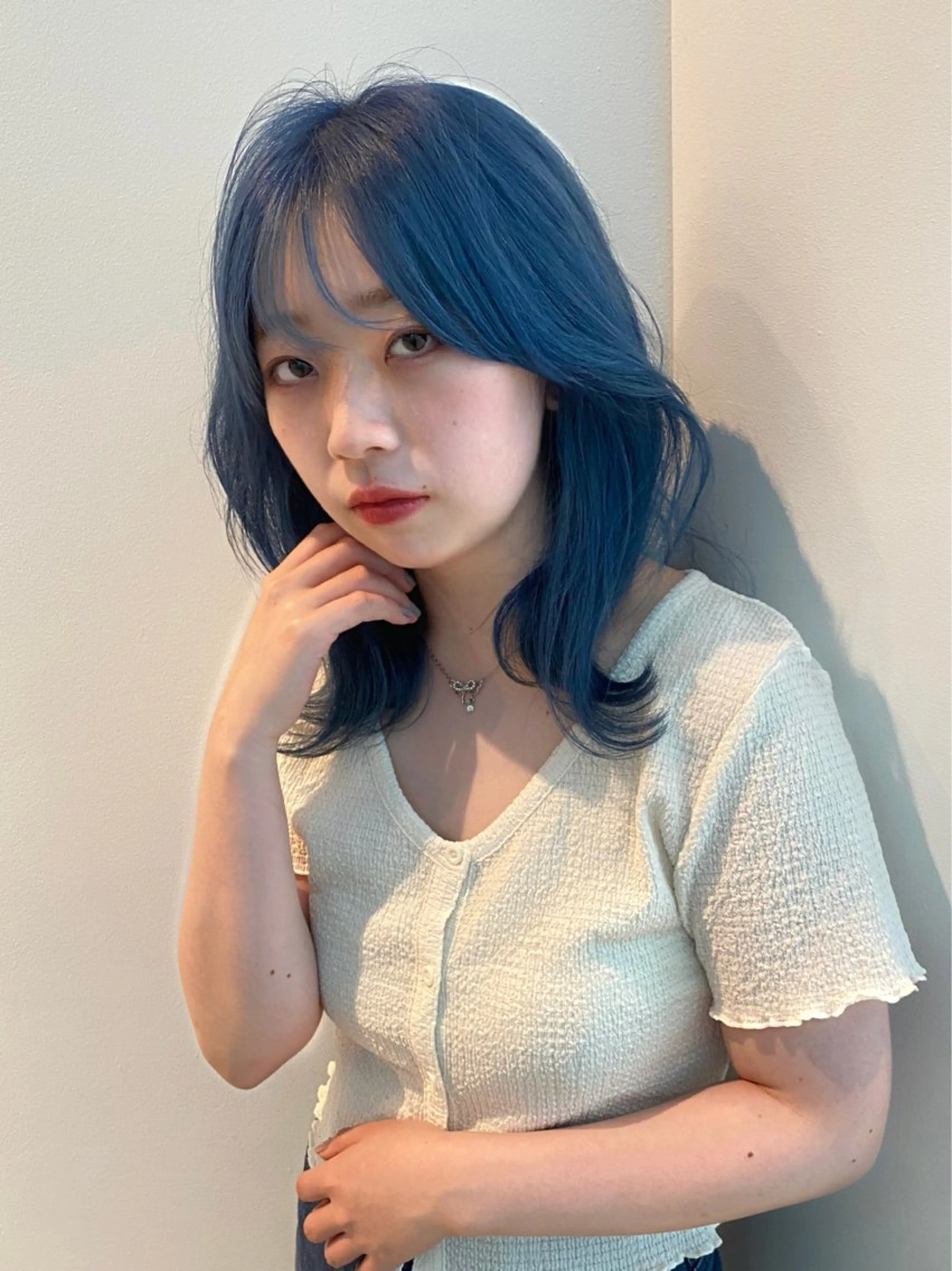 ミディアム カラー カット ヘアカラー トリートメント mai / linoah˚✧のヘアスタイル