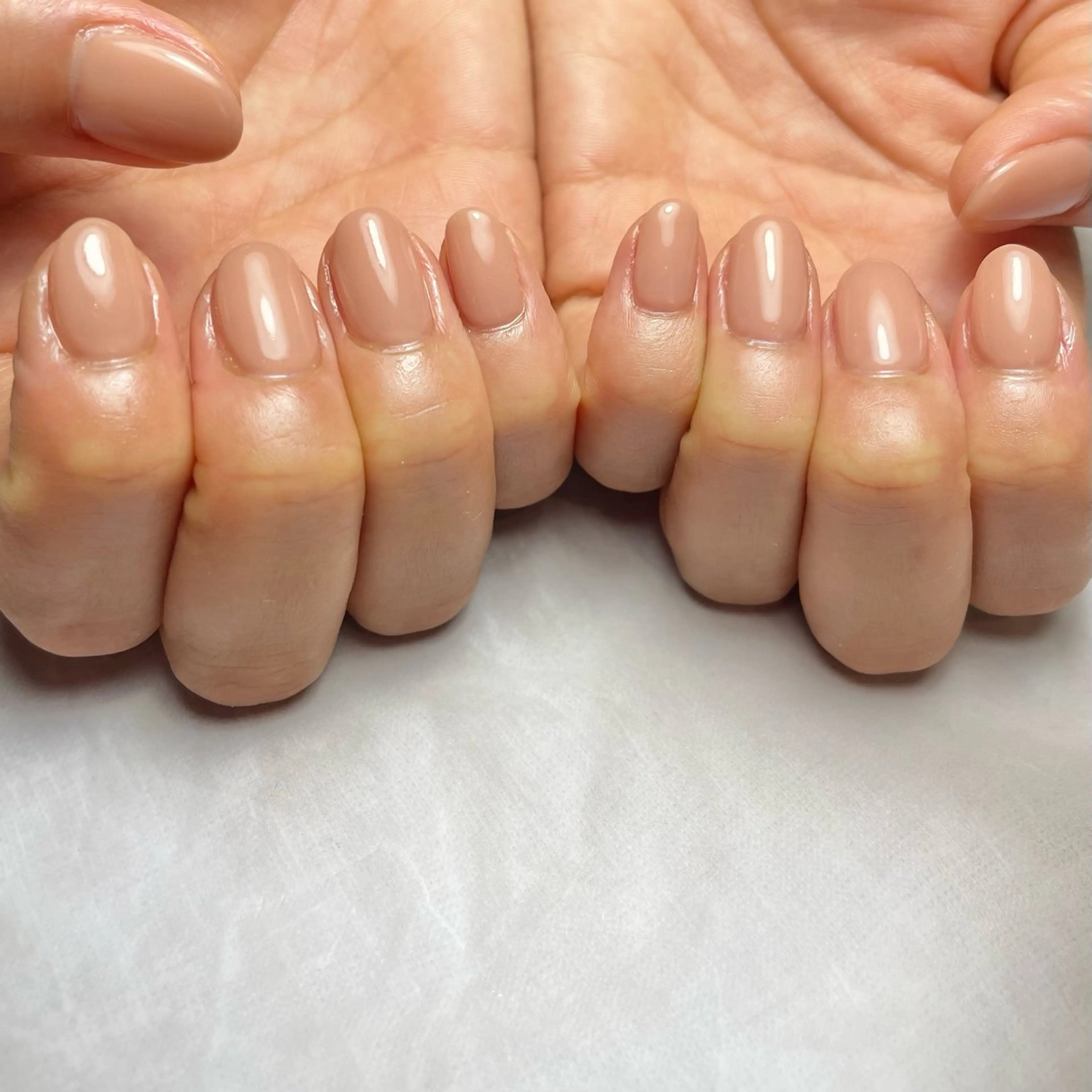 ネイル ワンカラーネイル ハンドネイル Reflection marikoのネイルデザイン