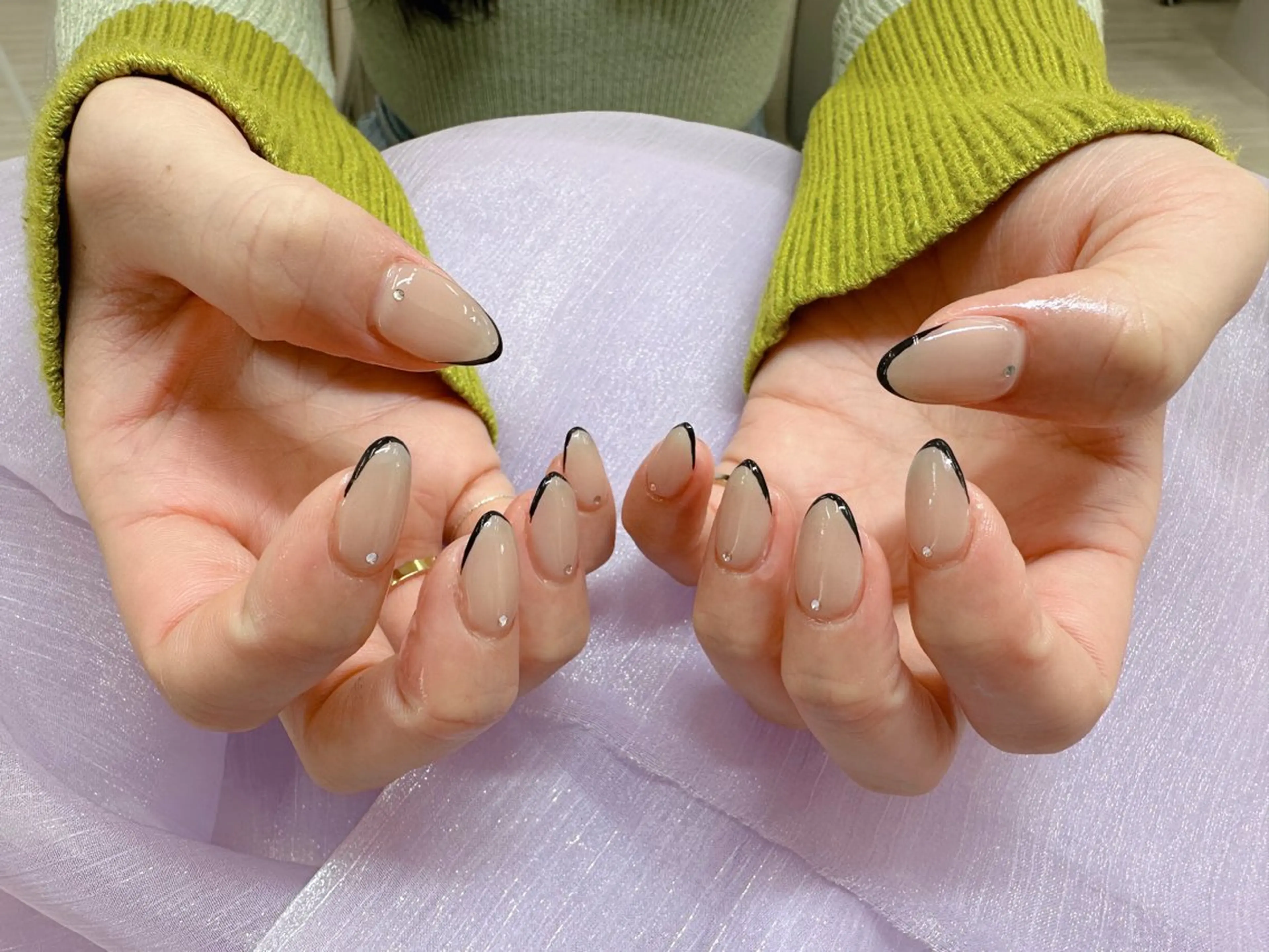 ネイル フレンチネイル ハンドネイル M' nailのネイルデザイン