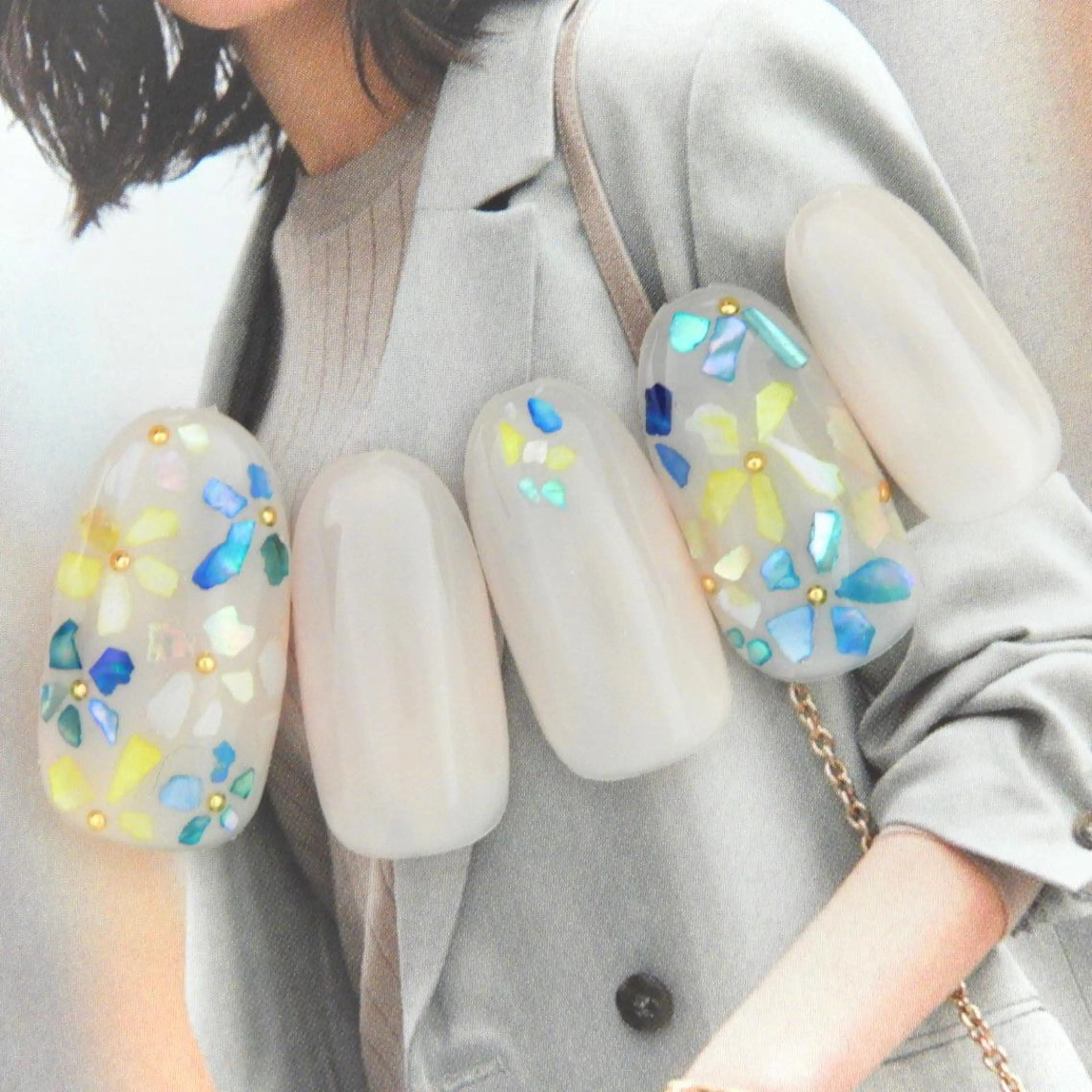 ネイル フラワーネイル ハンドネイル crescent所属・crescent クレセント清原のネイルデザイン