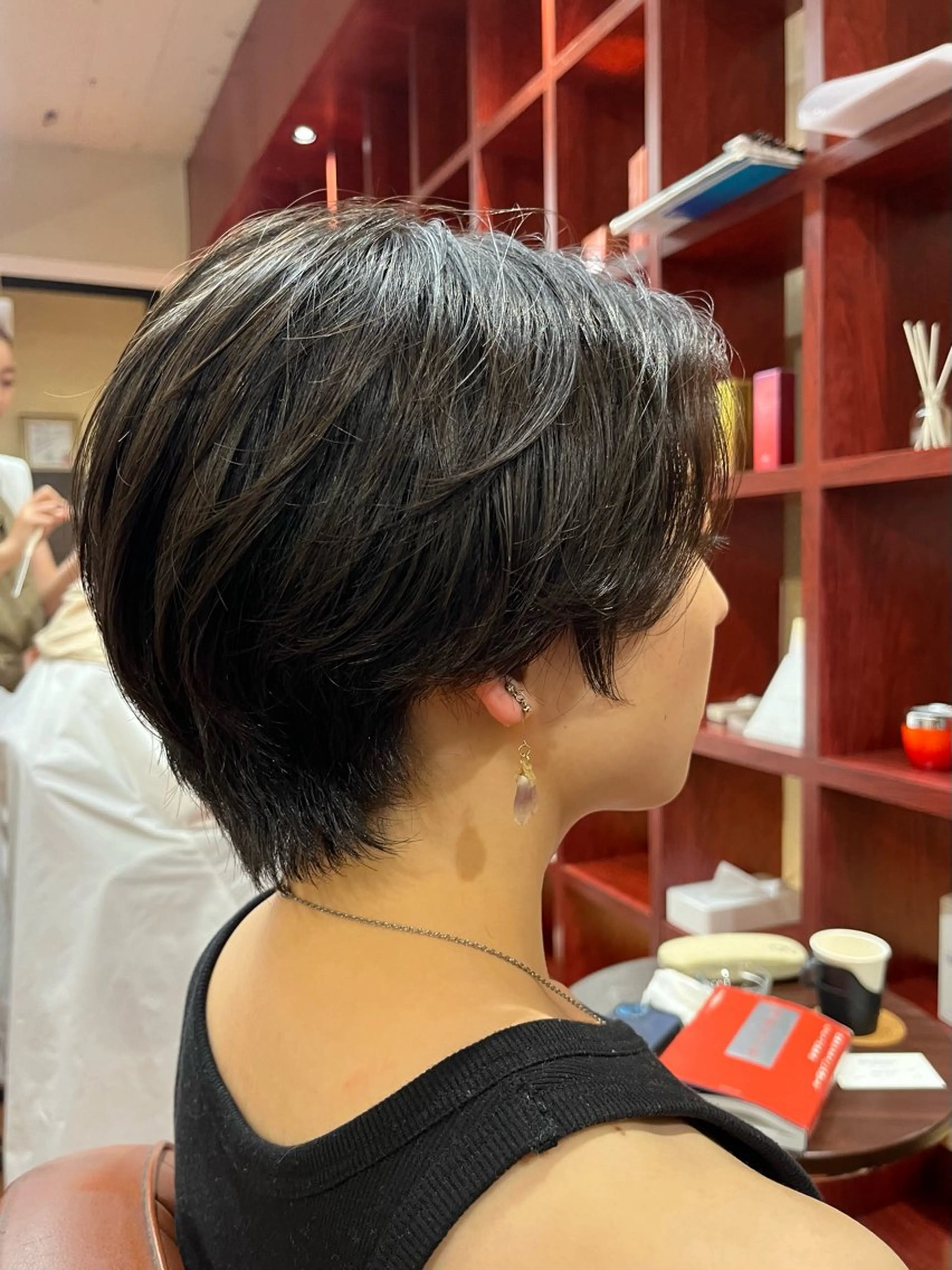 ショート カラー ショートボブ ハンサムショート ボブ ショートヘア mulum所属・髪質改善/艶髪/韓国 ヘア[マンツーマン]のヘアスタイル