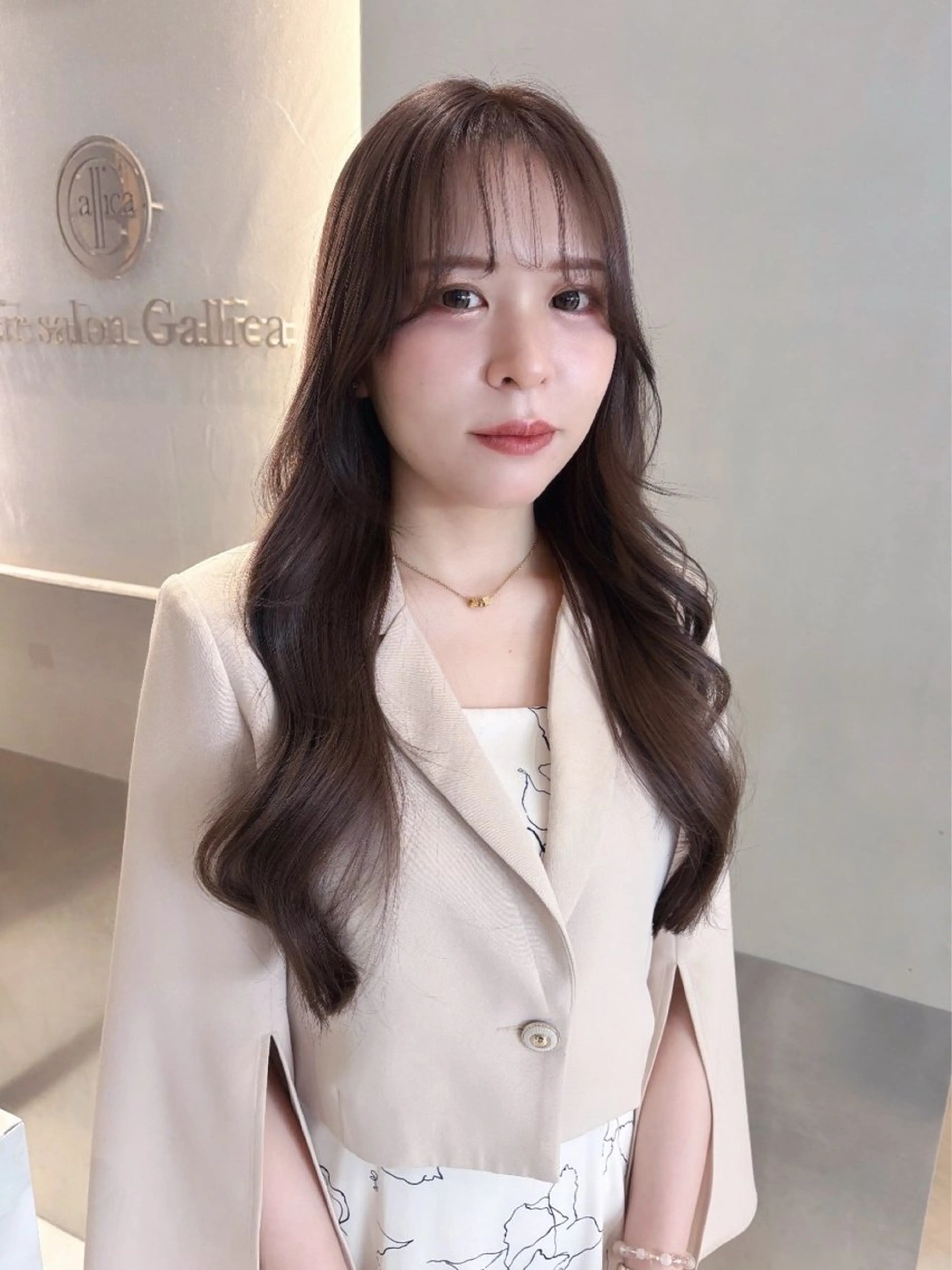 ロング カラー ヘアカラー ワンホン/韓国ヘア 🤍amiのヘアスタイル