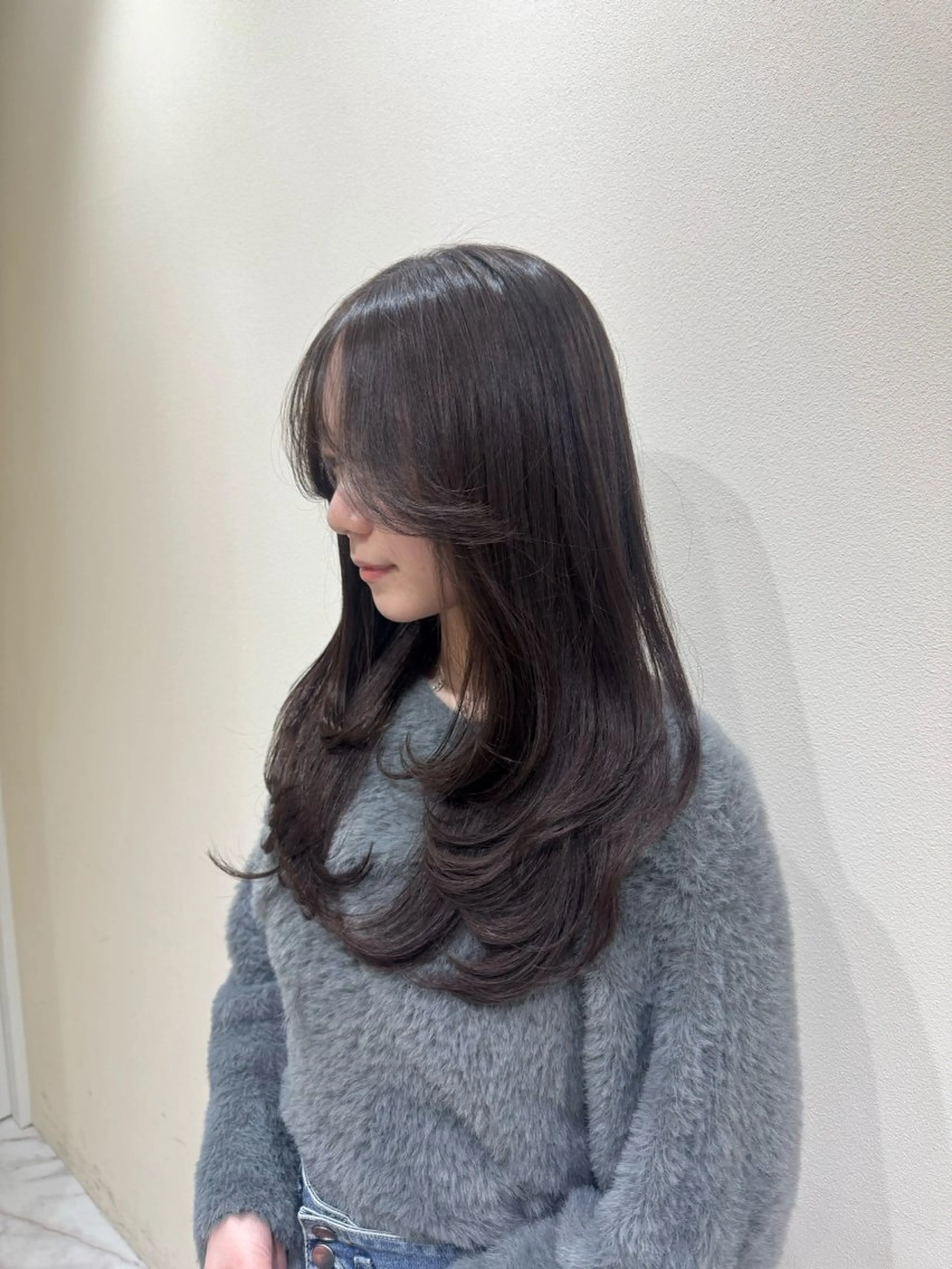 ロング レイヤーカット/髪質 改善/momo🎀のヘアスタイル