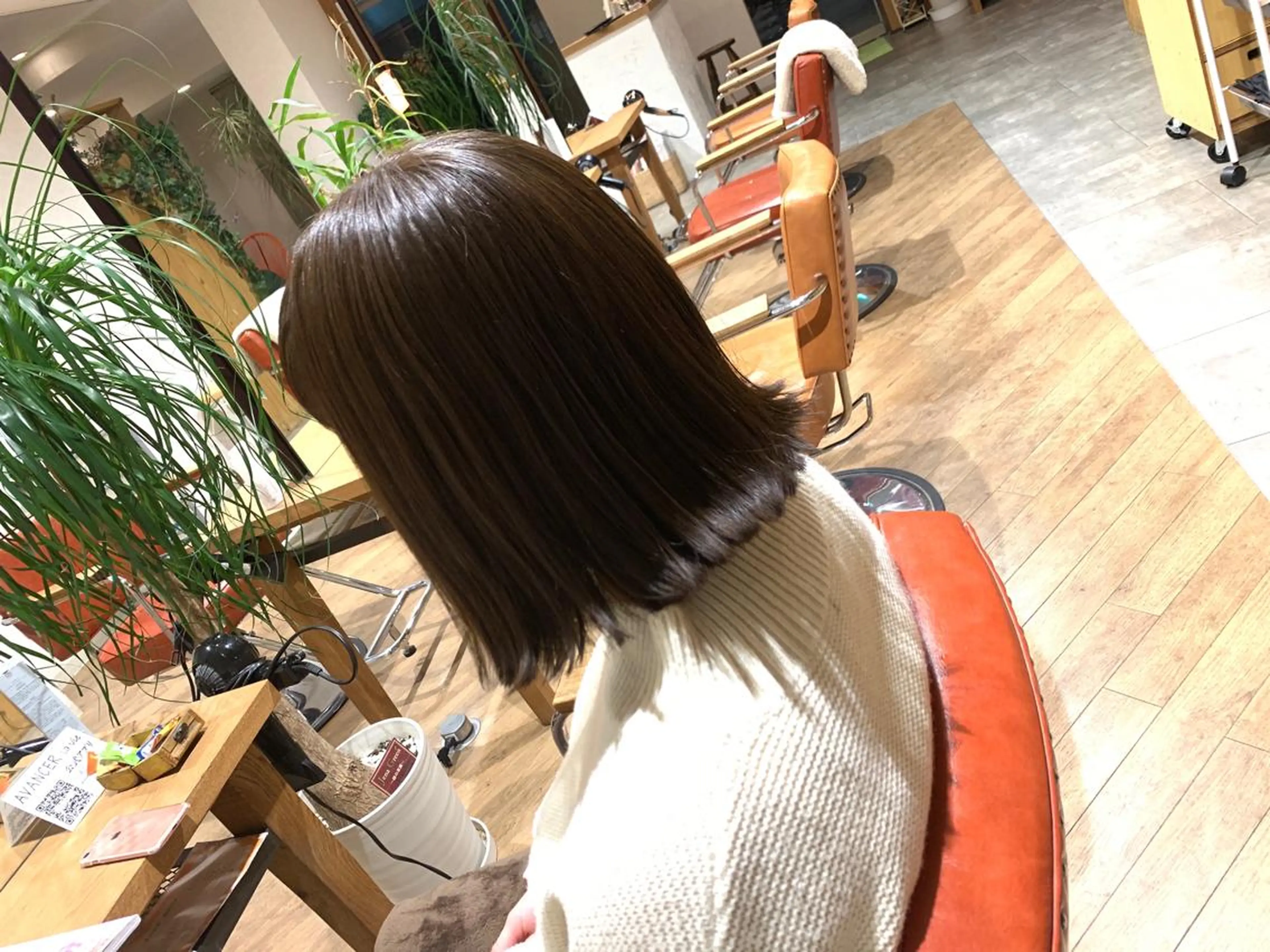 ミディアム カラー yamauchi mikuのヘアスタイル