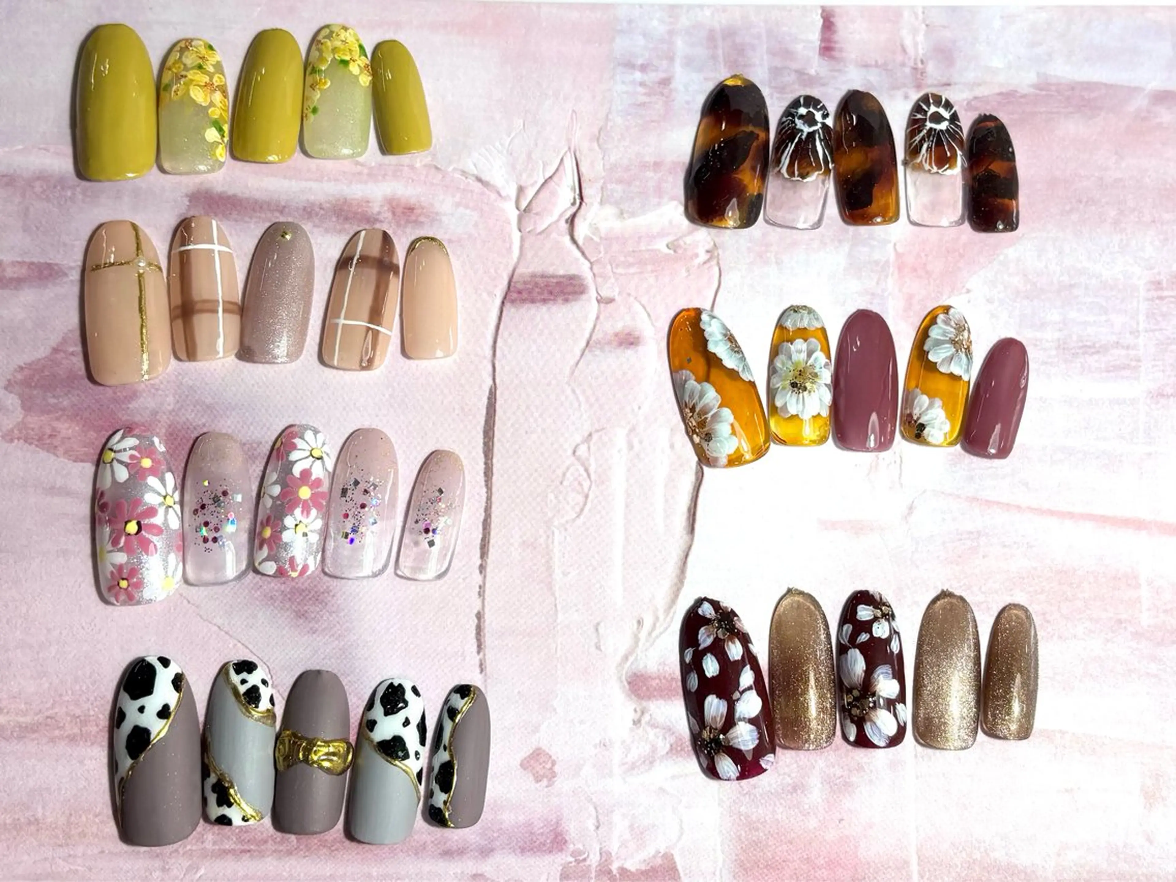 ネイル アートネイル ネイルチップ ハンドネイル nailsister まゆのネイルデザイン