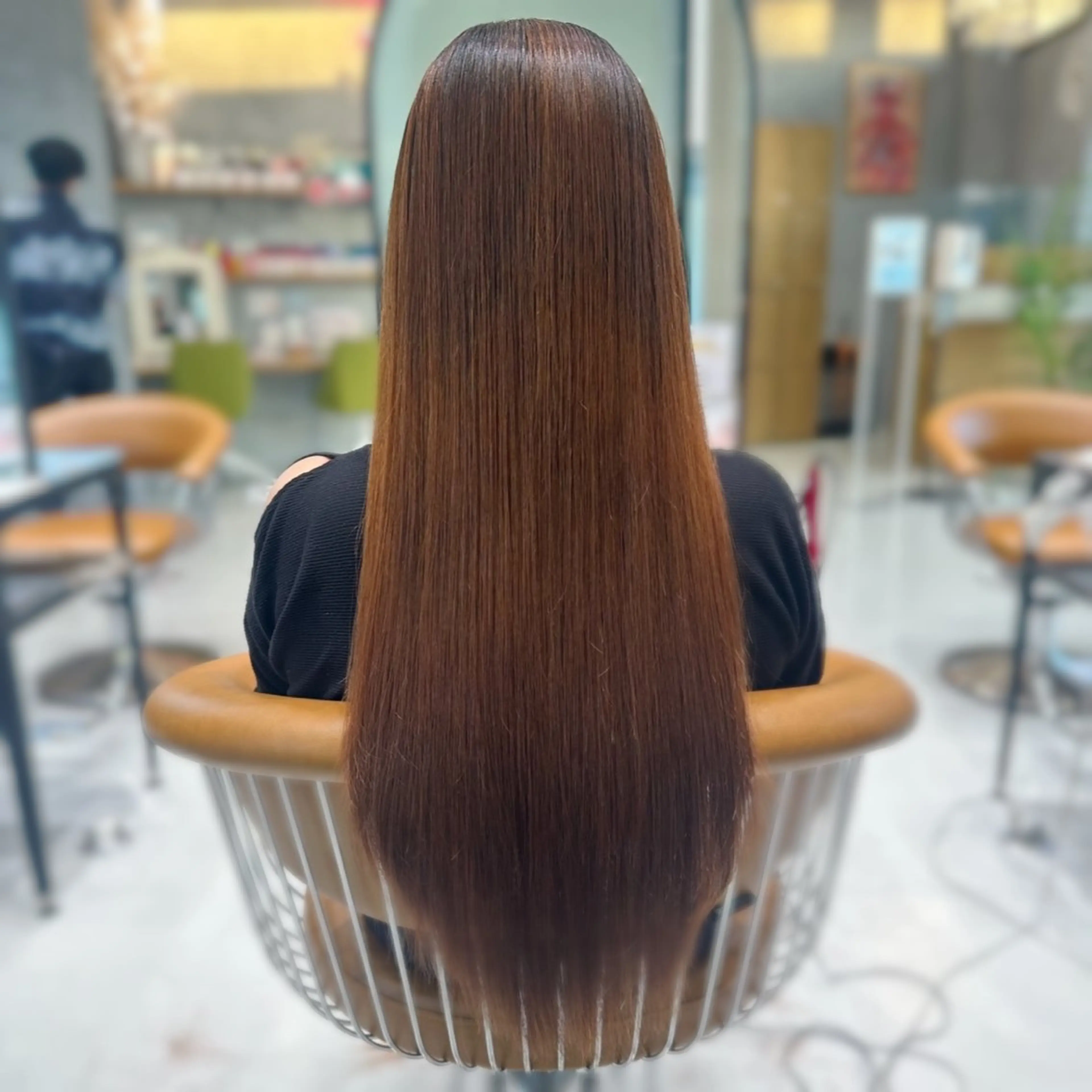 ロング トリートメント 福川優月 /レイヤー /透明感カラーのヘアスタイル