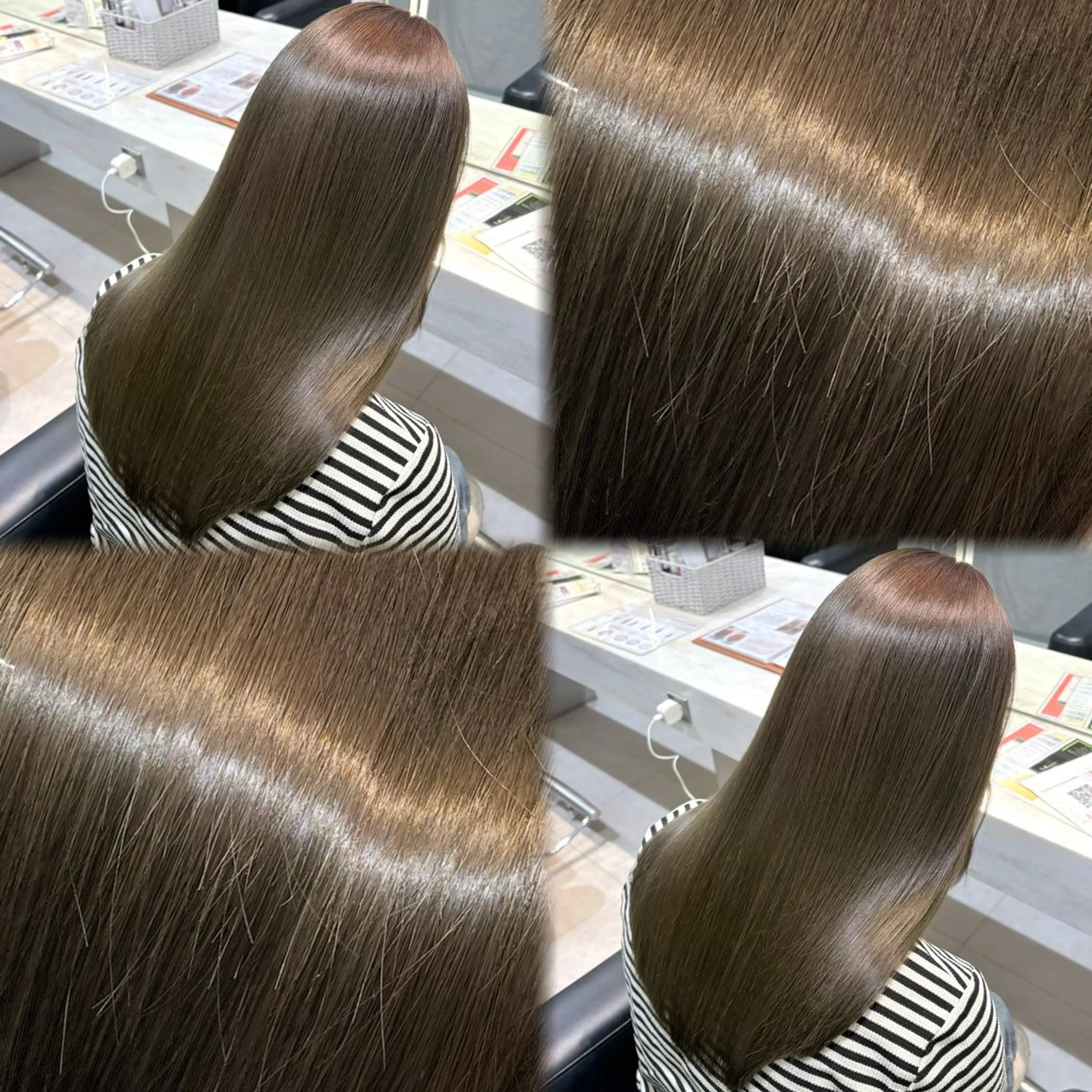 ロング カラー ブリーチ ヘアカラー トリートメント 艶髪/柔らかカラー /アレンジ🪞あまにのヘアスタイル