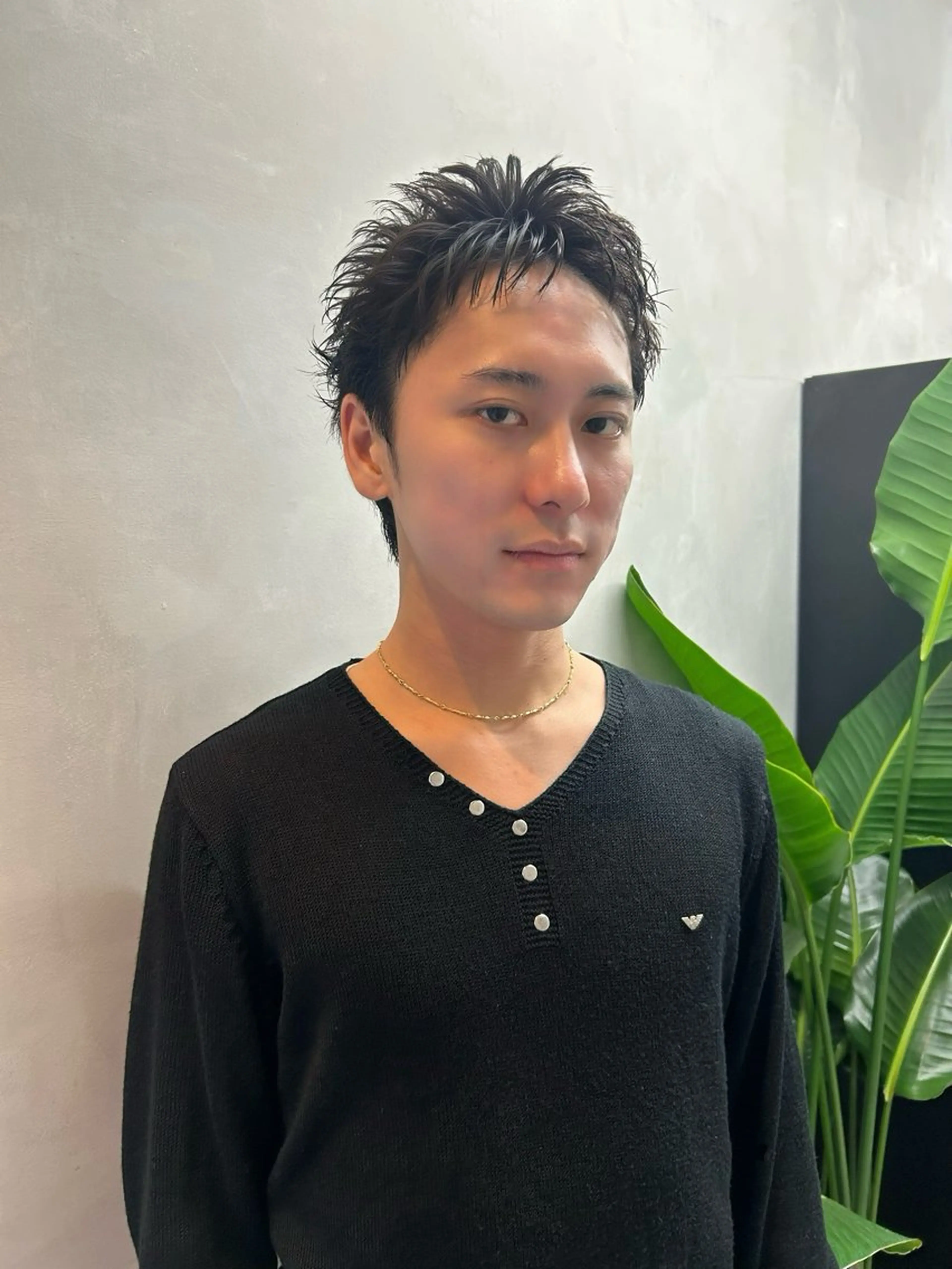 メンズ スパイキーショート 🦋SATO🦋 / 似合わせカラー⟡.*のヘアスタイル