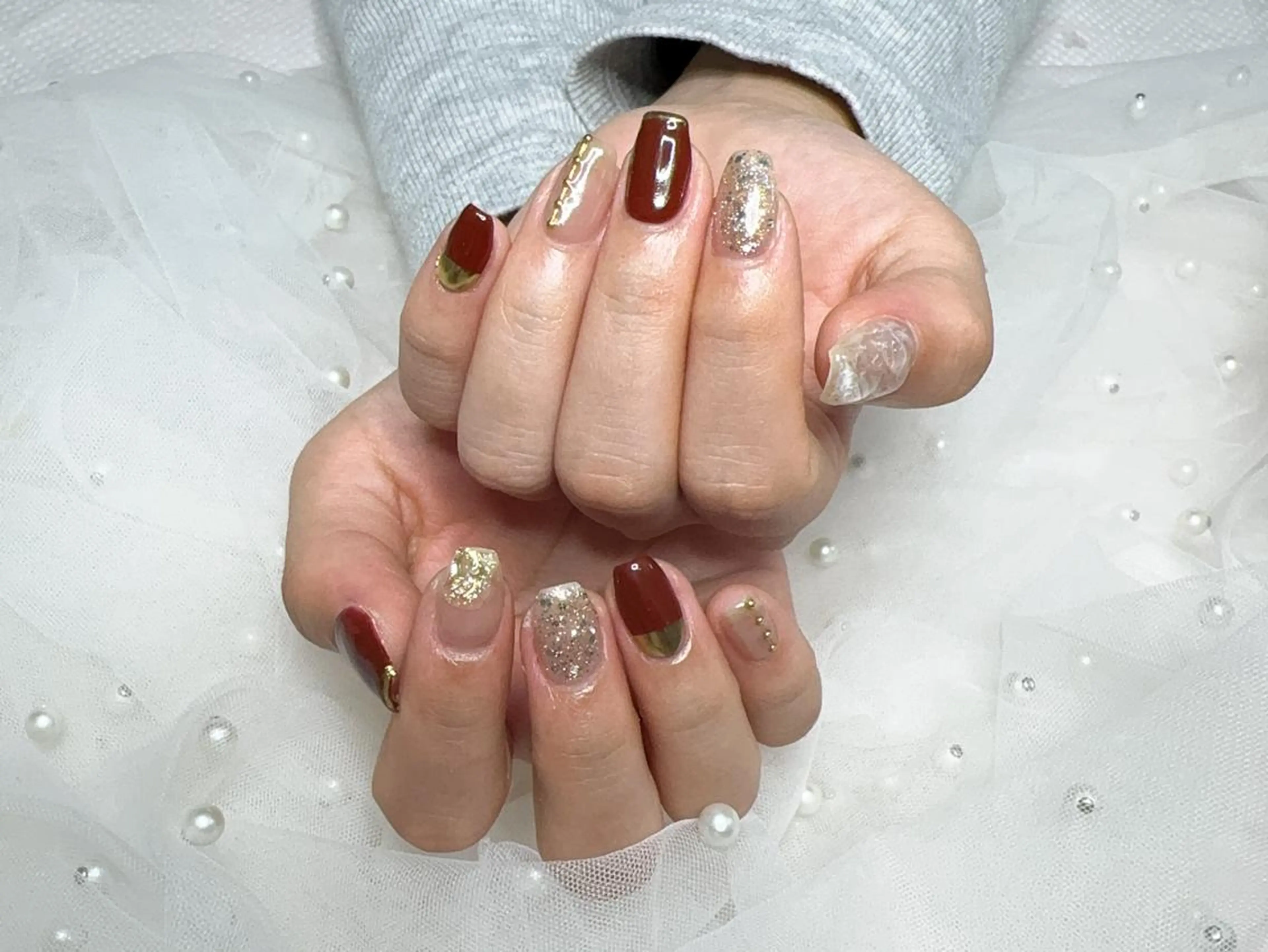 ネイル ハンドネイル 🎀シズカ nail🎀のネイルデザイン