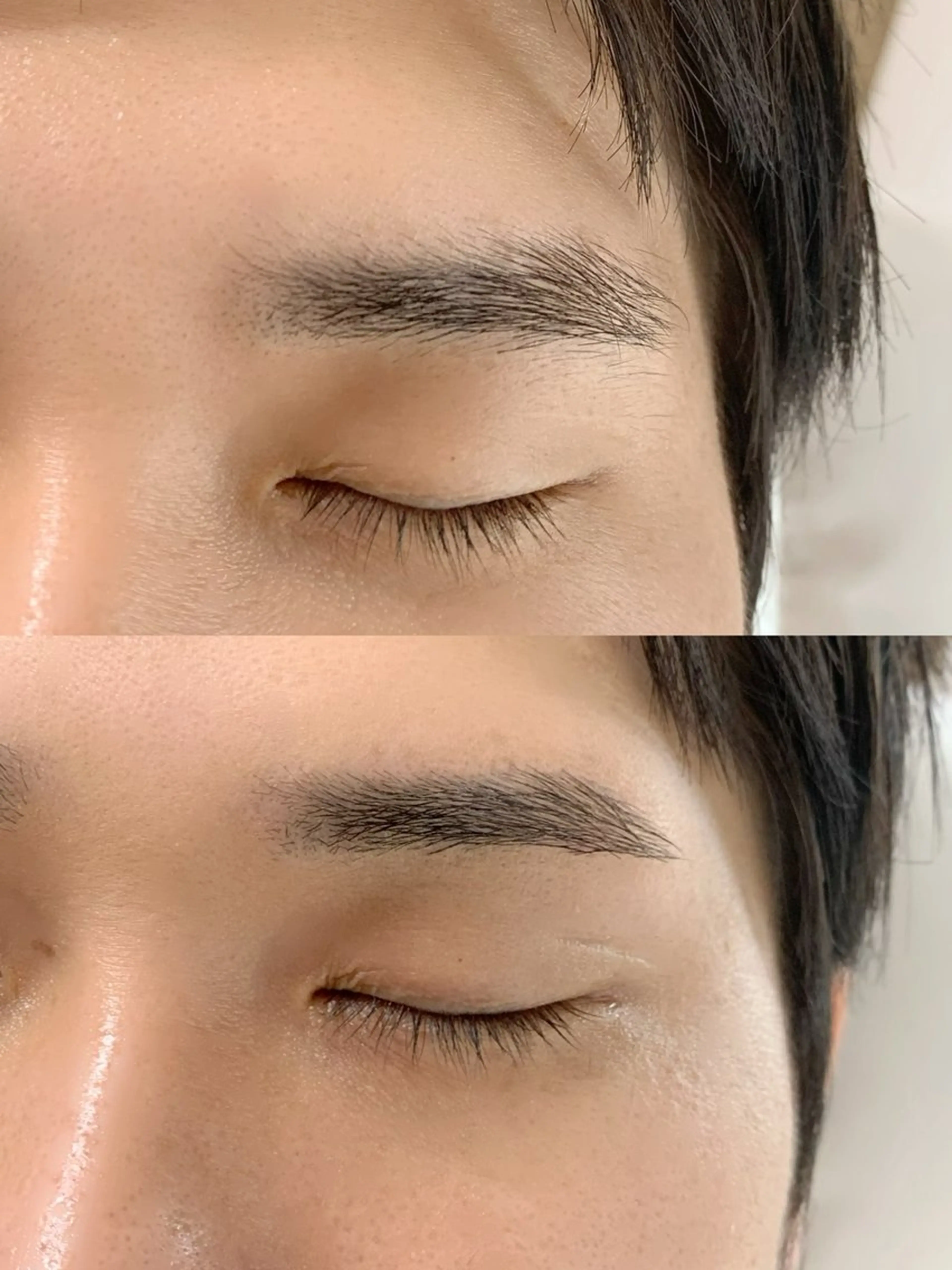 メンズ アイブロウスタイリング(ワックス脱毛)の写真