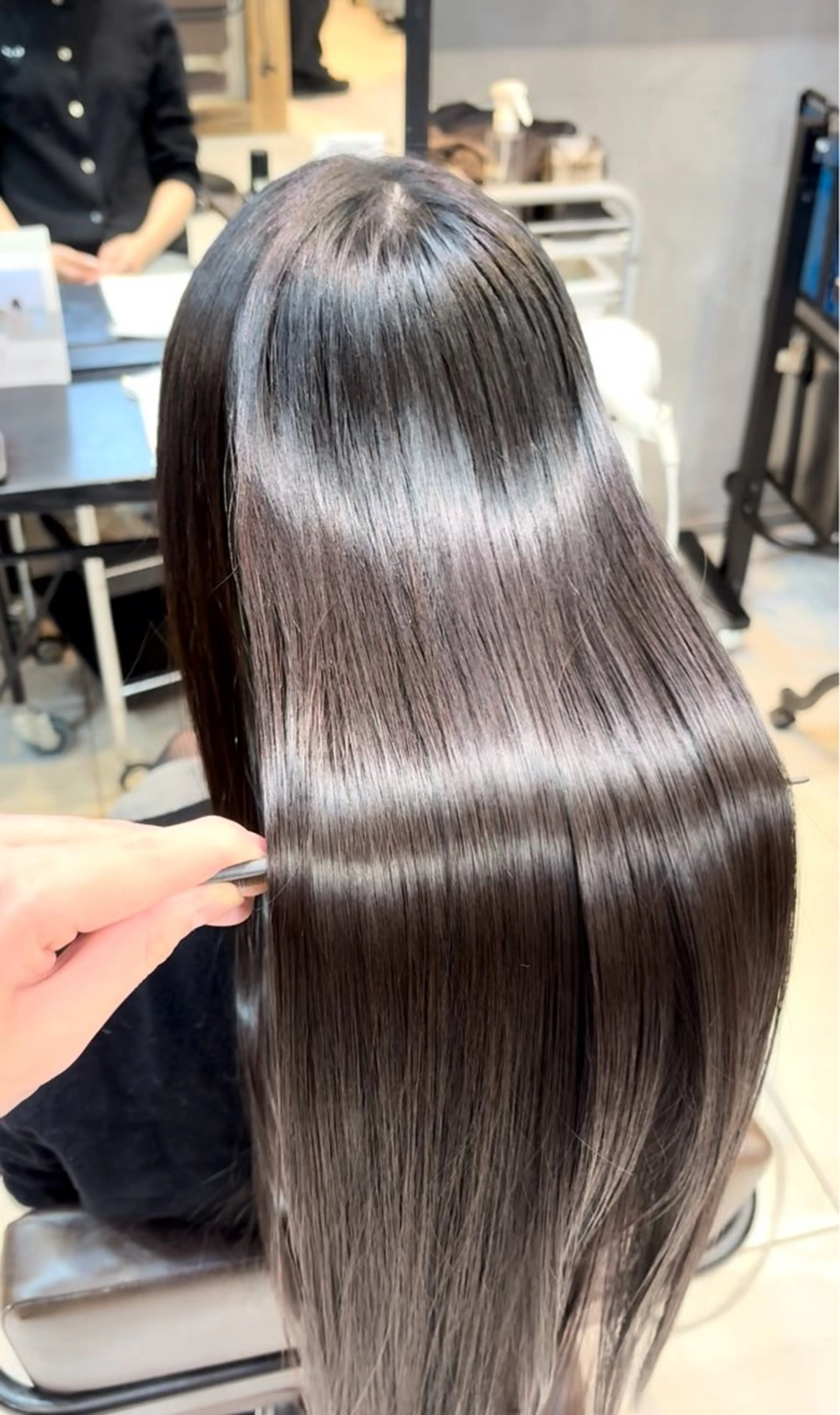 ロング ハルキ/表参道/ 綺麗め/大人上品のヘアスタイル