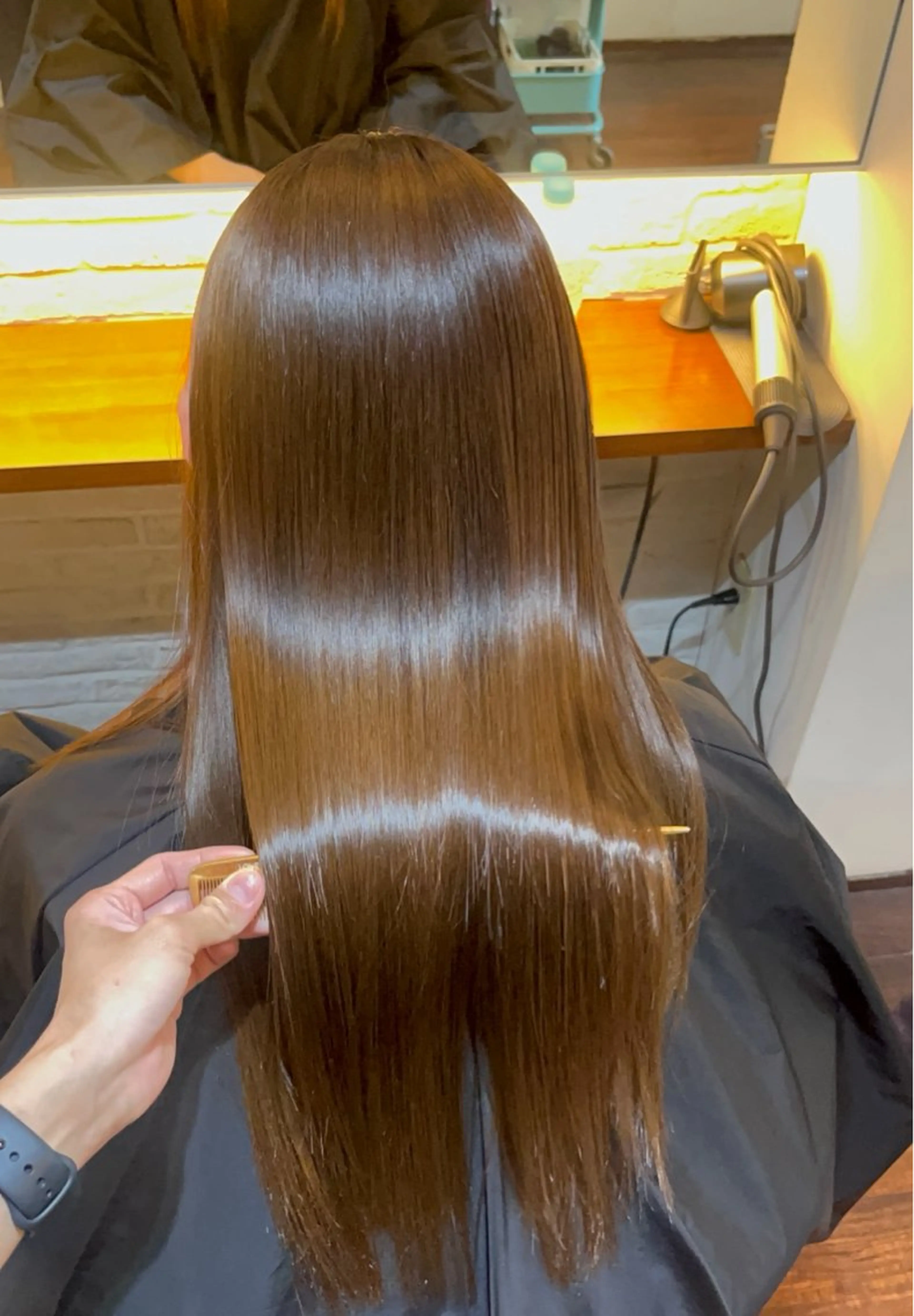 ロング 縮毛矯正 トリートメント CoCooN TAKUMAのヘアスタイル