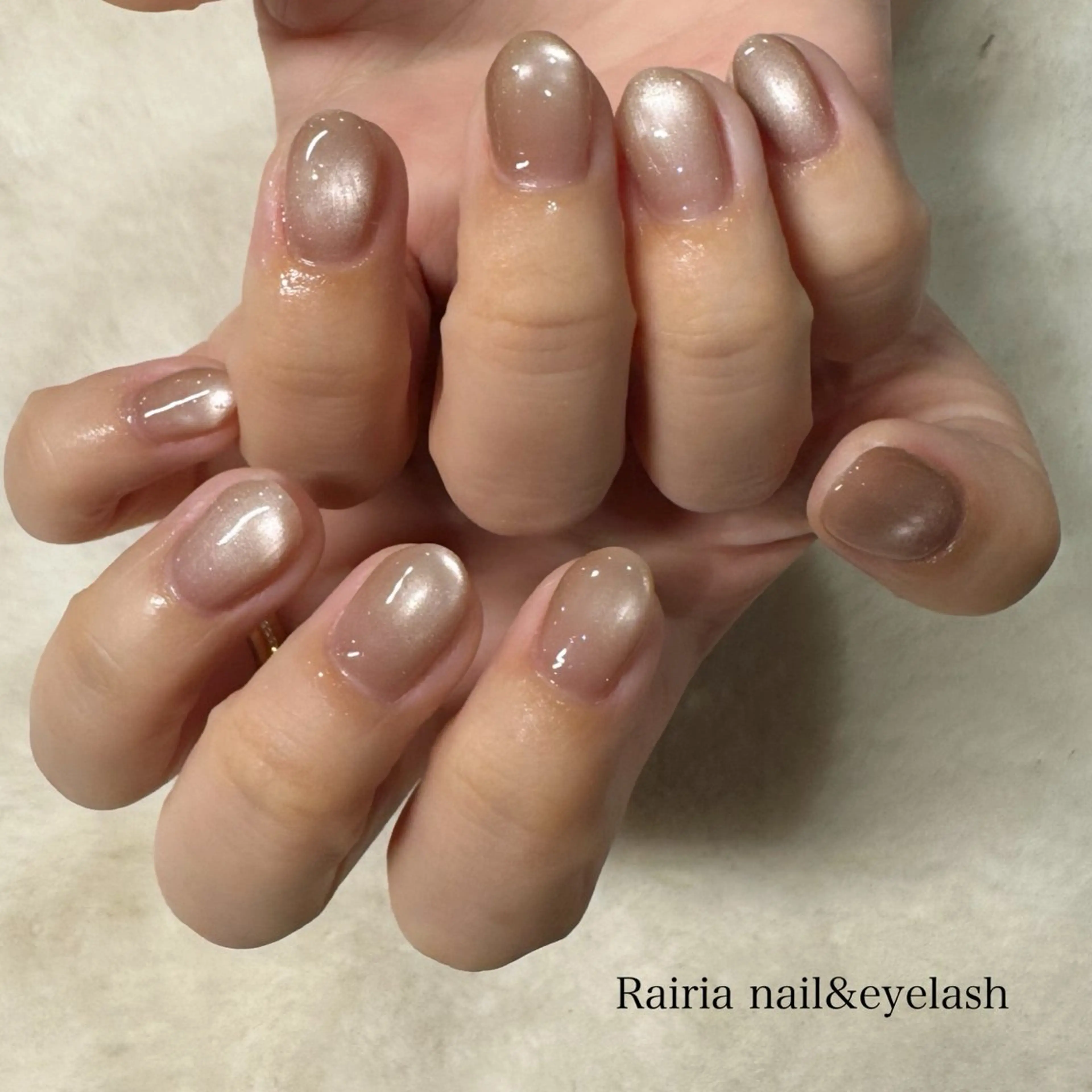 ネイル マグネットネイル ハンドネイル Rairia nail&eyelash小手指店所属・Rairia rinaのネイルデザイン