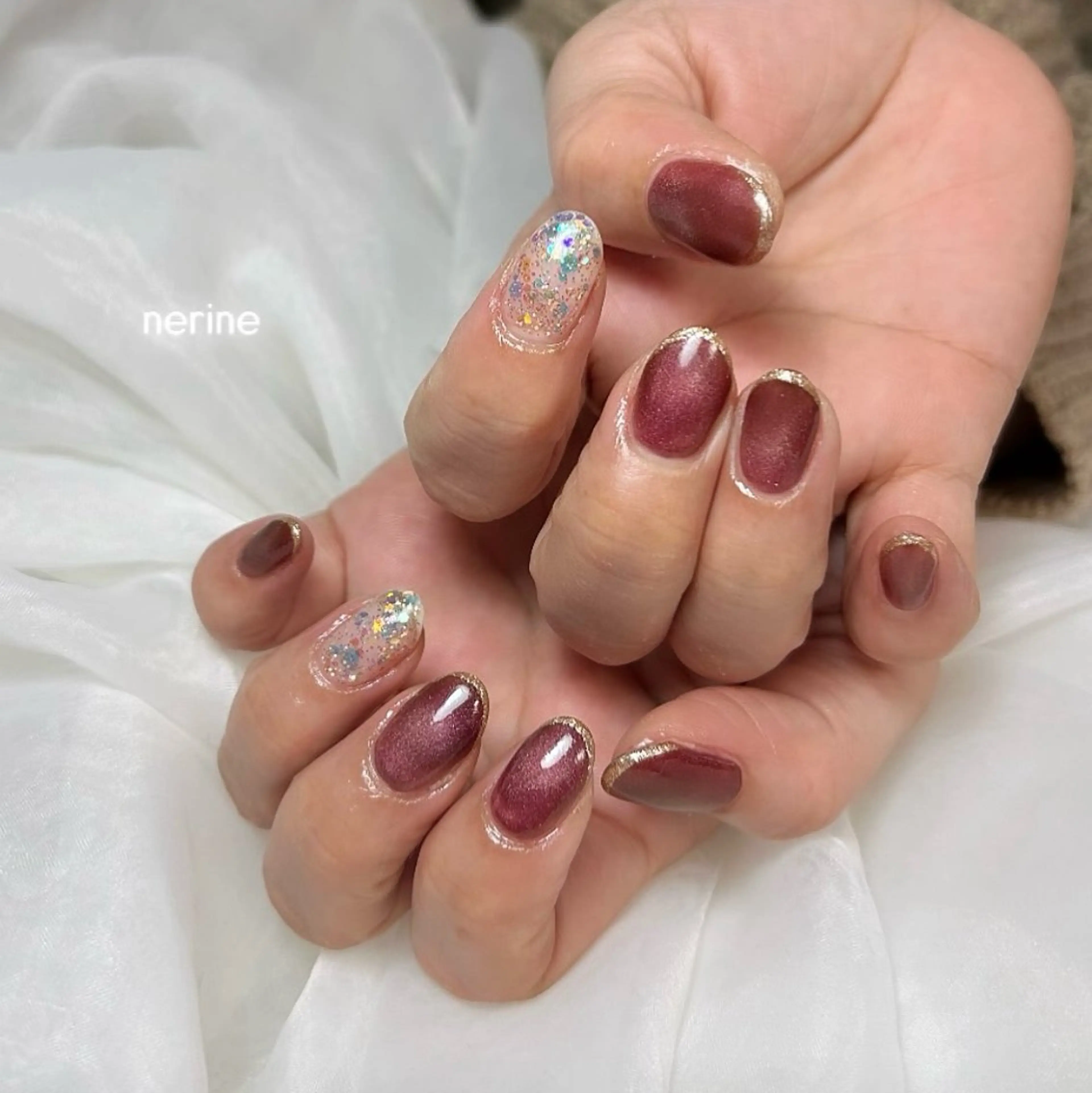 ネイル アートネイル ハンドネイル nail salon nerineのネイルデザイン