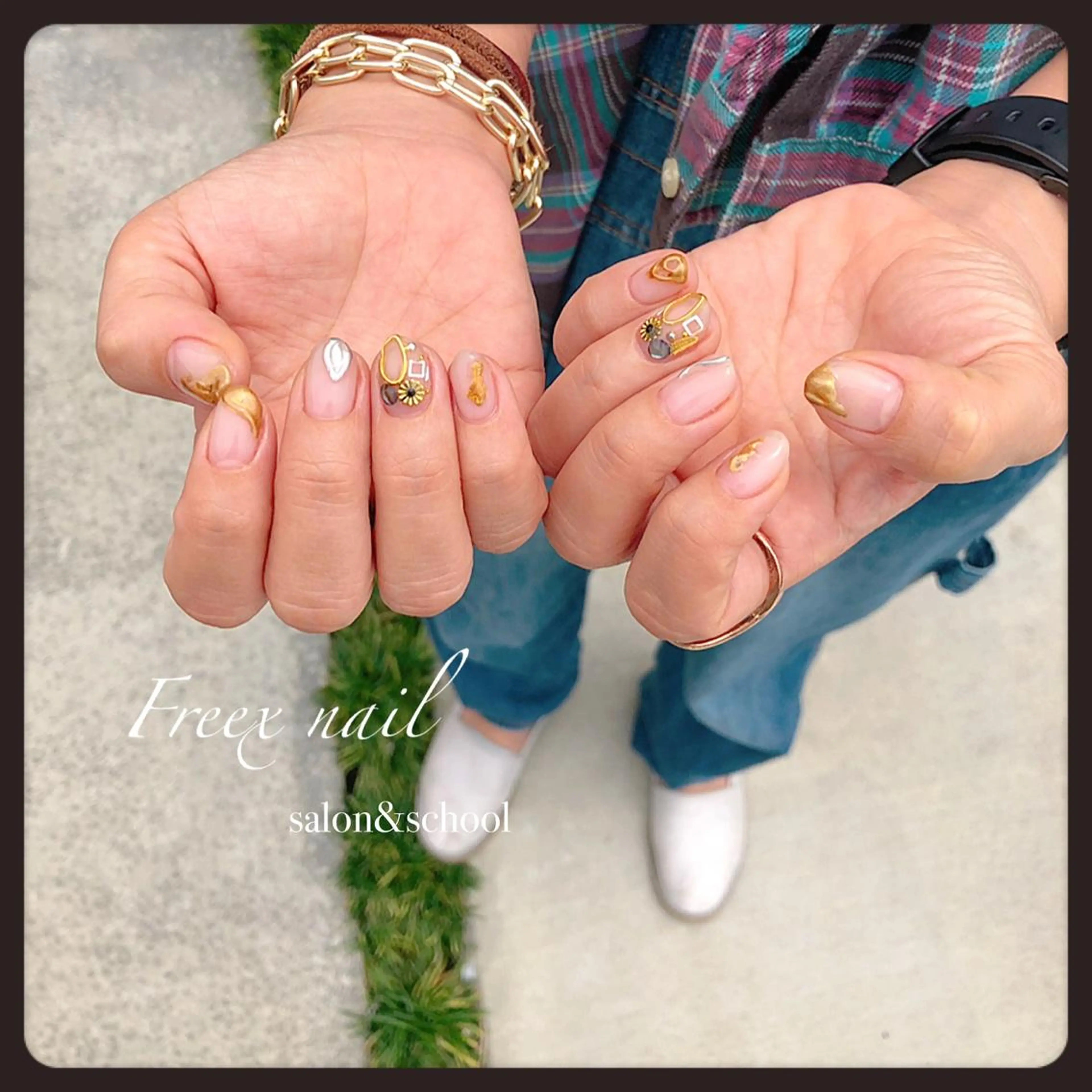 ネイル Freex nail所属・freex nail /ニュアンス/個性派のネイルデザイン