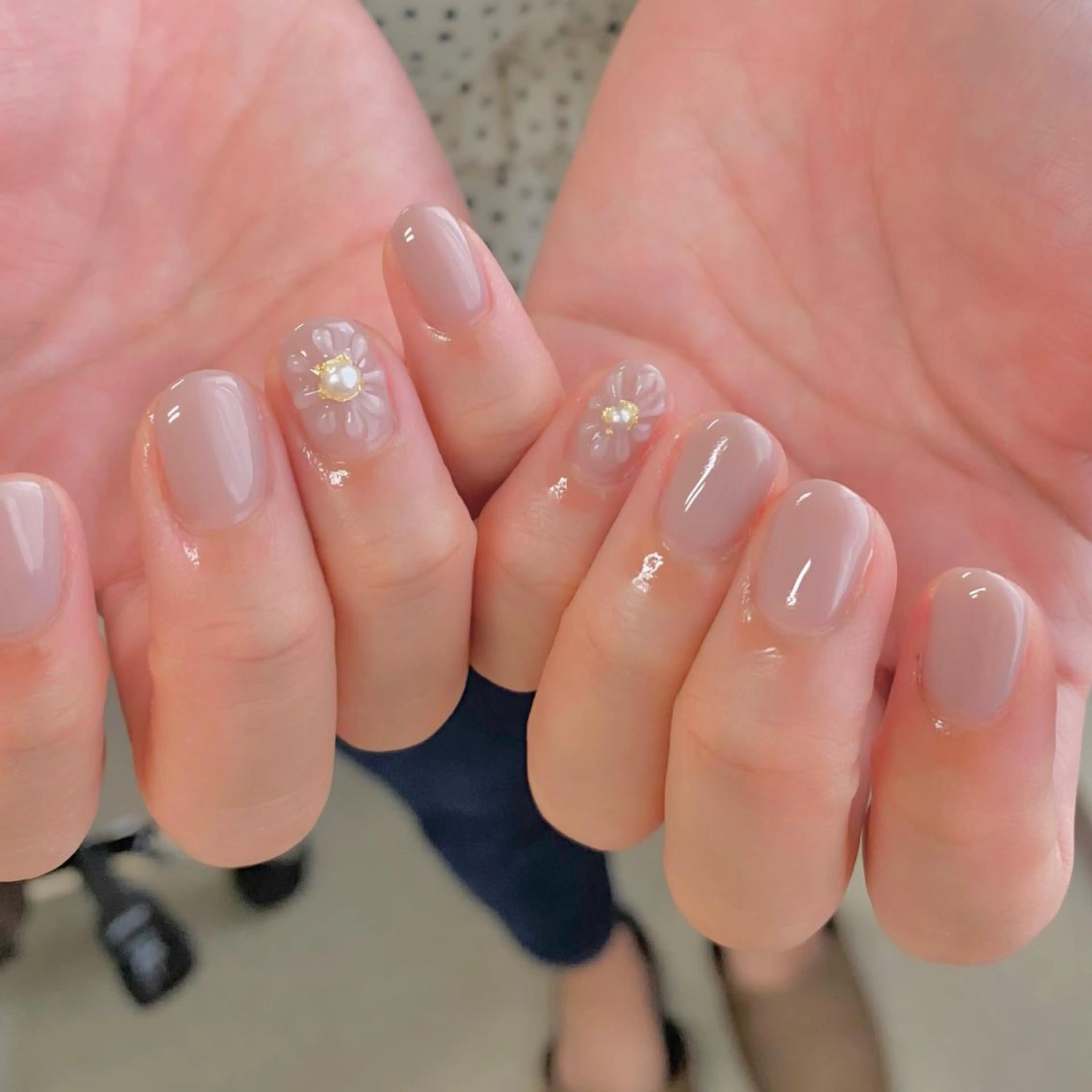 ネイル ぷっくりネイル ハンドネイル ショートネイル. Home sweetのネイルデザイン