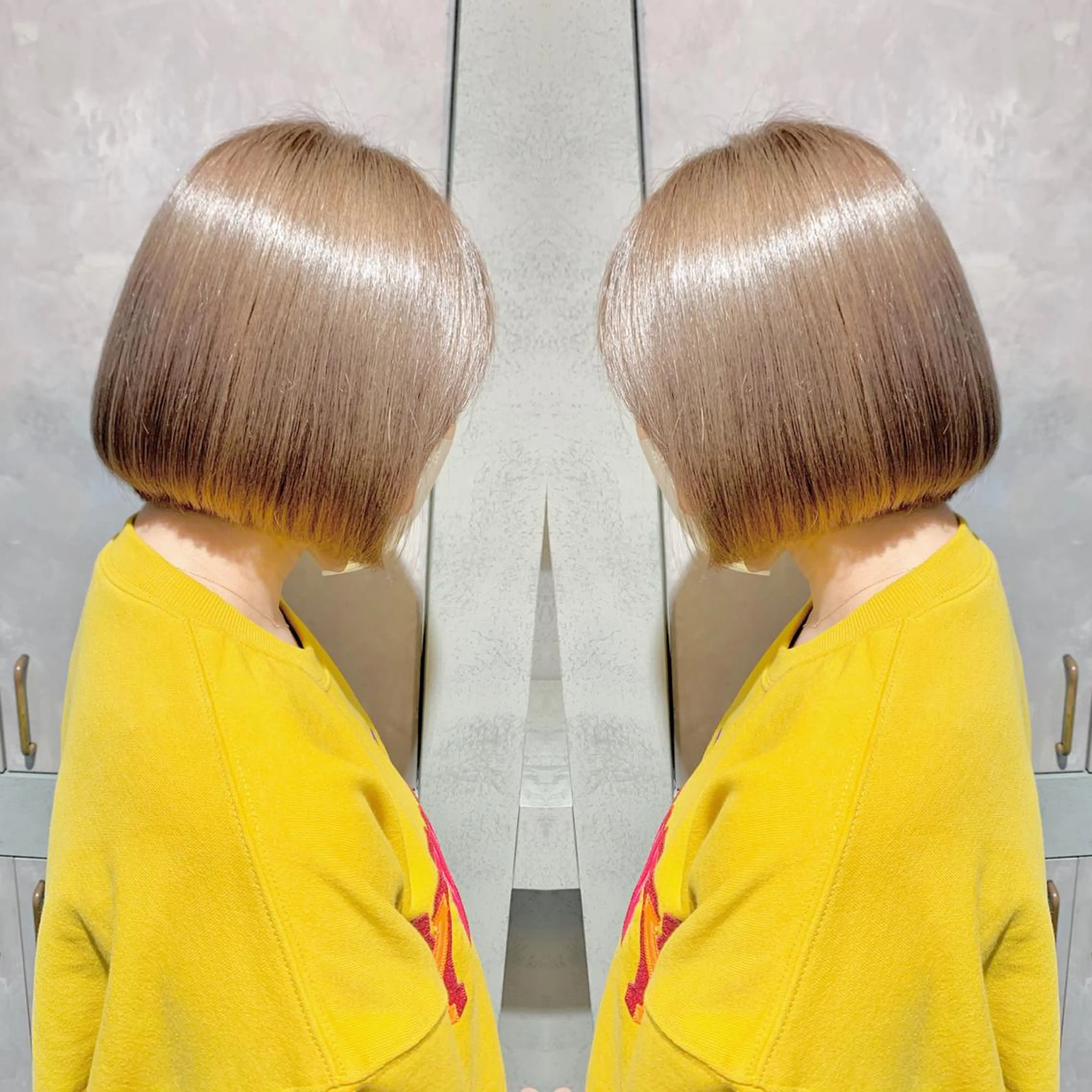 ミディアム カラー カット ヘアカラー トリートメント I’ve所属・💘大人可愛く💘 Natsuki❥❥❥のヘアスタイル