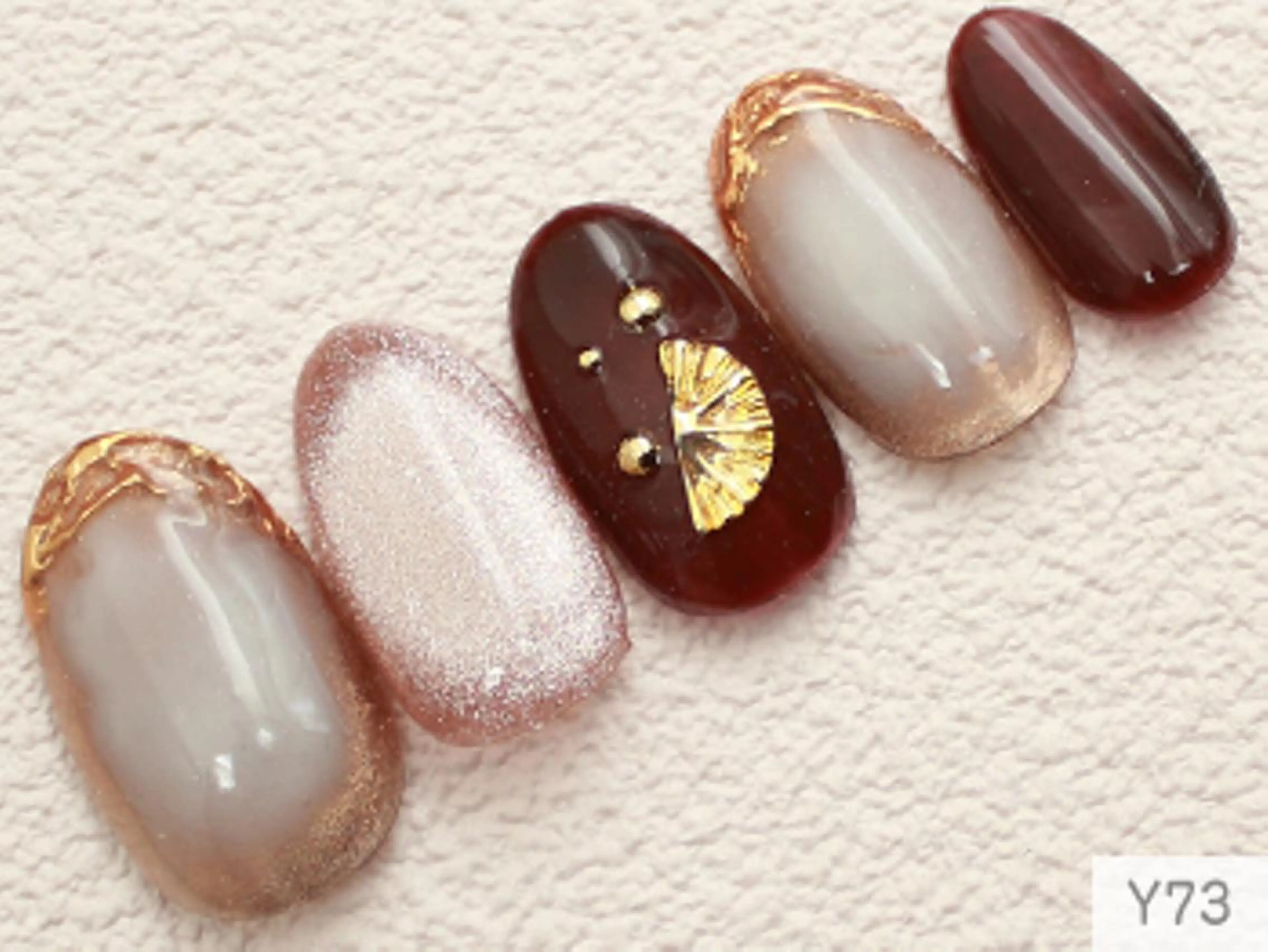 ネイル アートネイル ジェルネイル マグネットネイル ネイル nanのネイルデザイン