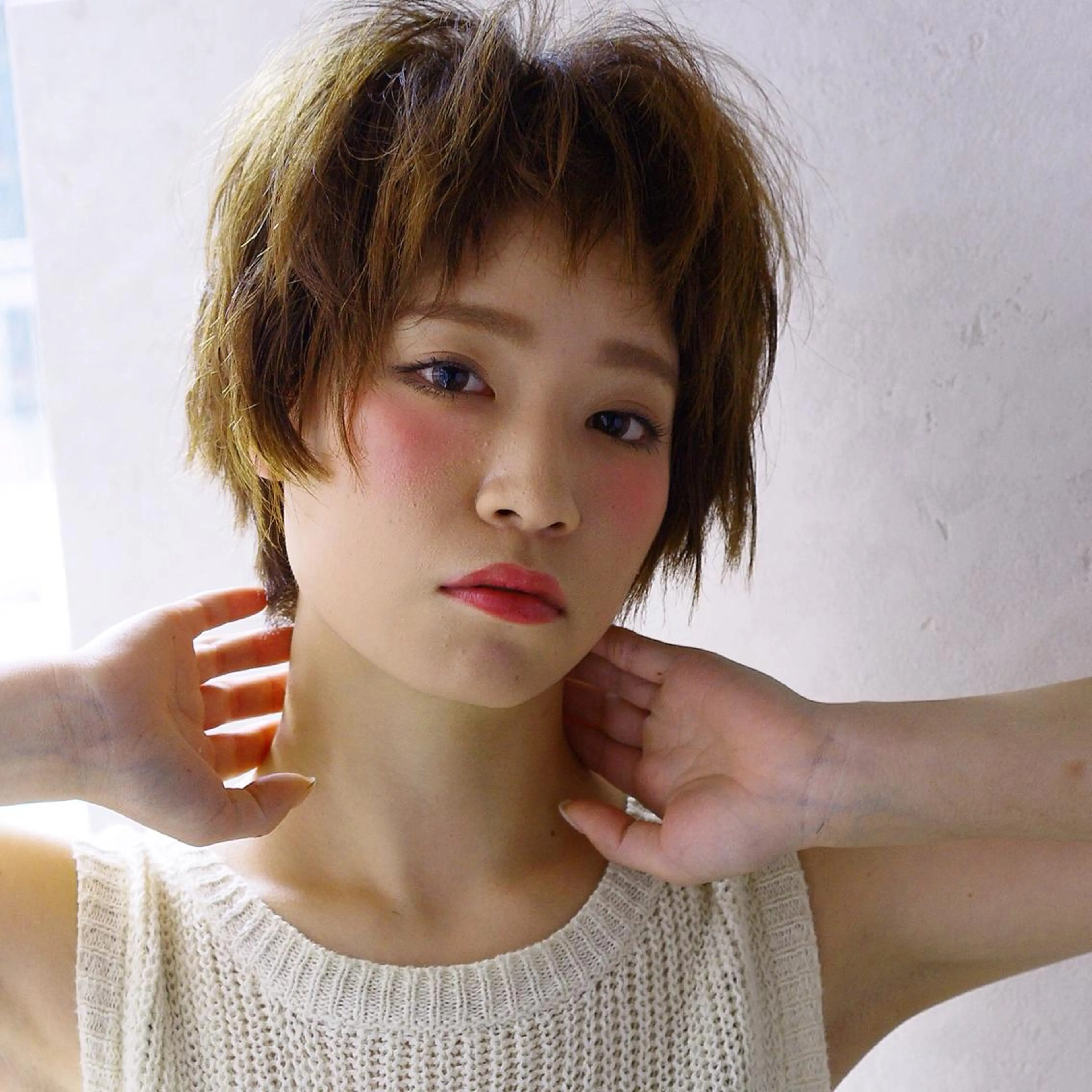 ショート カラー 💎髪質改善💎 デザイナーshinのヘアスタイル