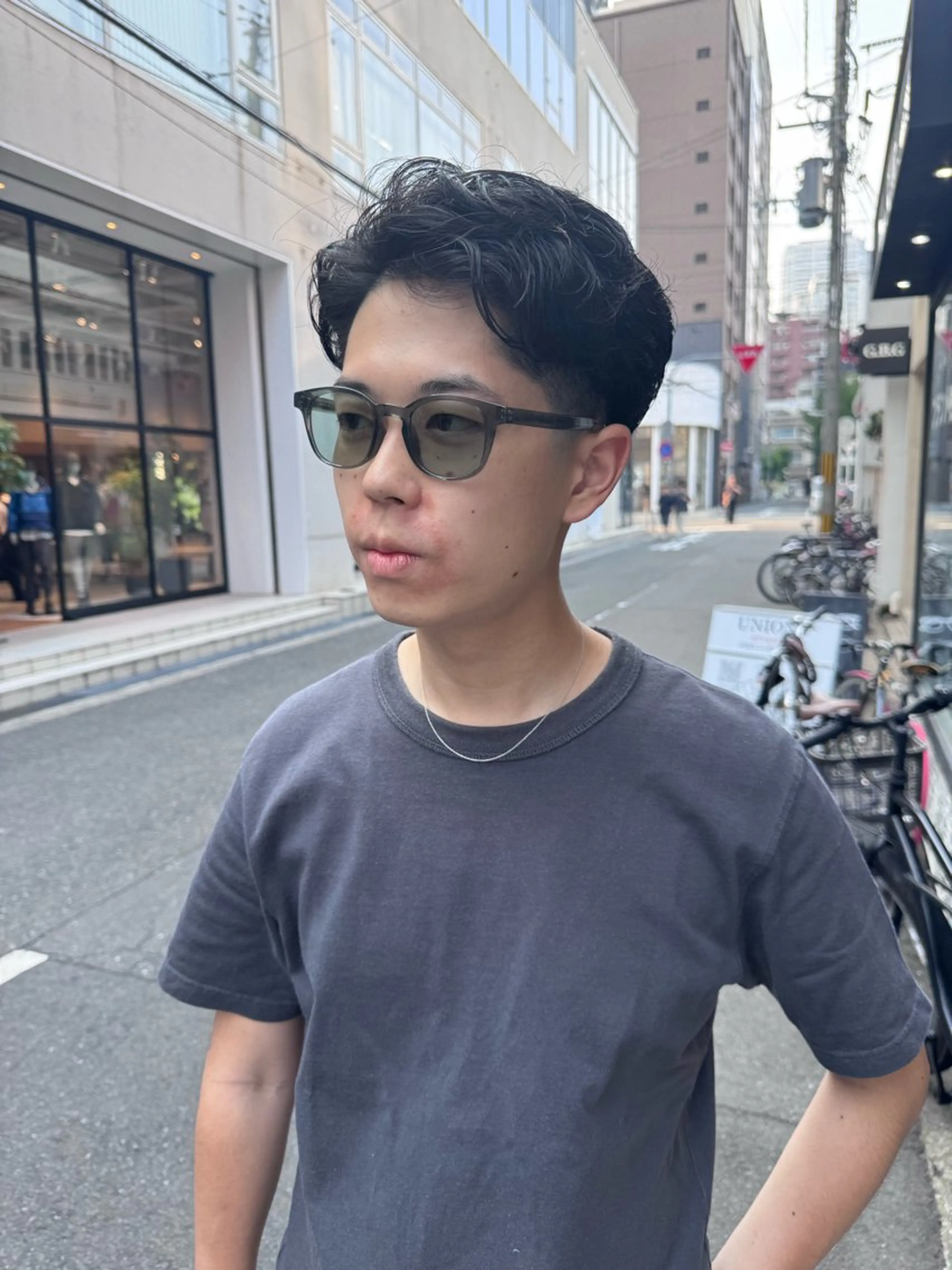 パーマ メンズ カット パーマ NAOKI /海外風のヘアスタイル