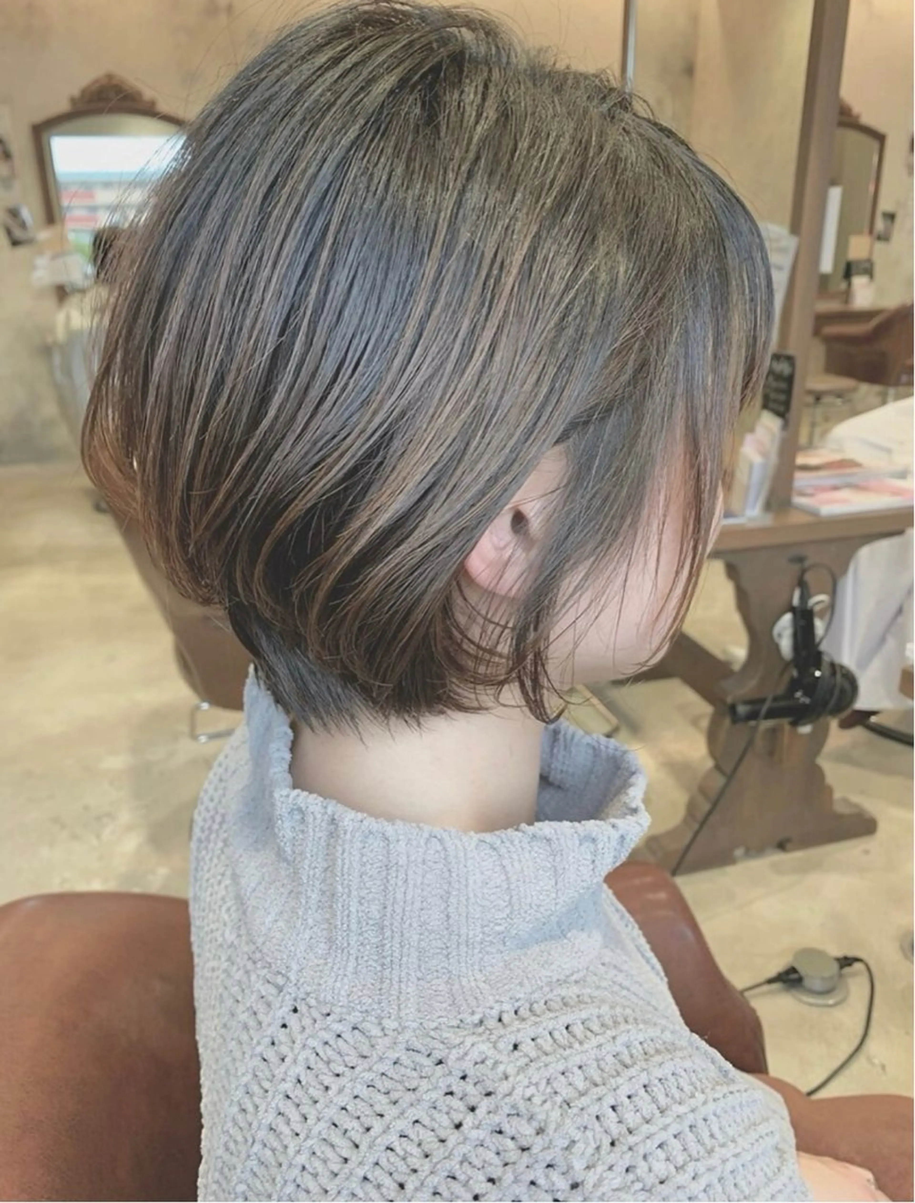 ショート ショートヘア 三條場 彩夏のヘアスタイル