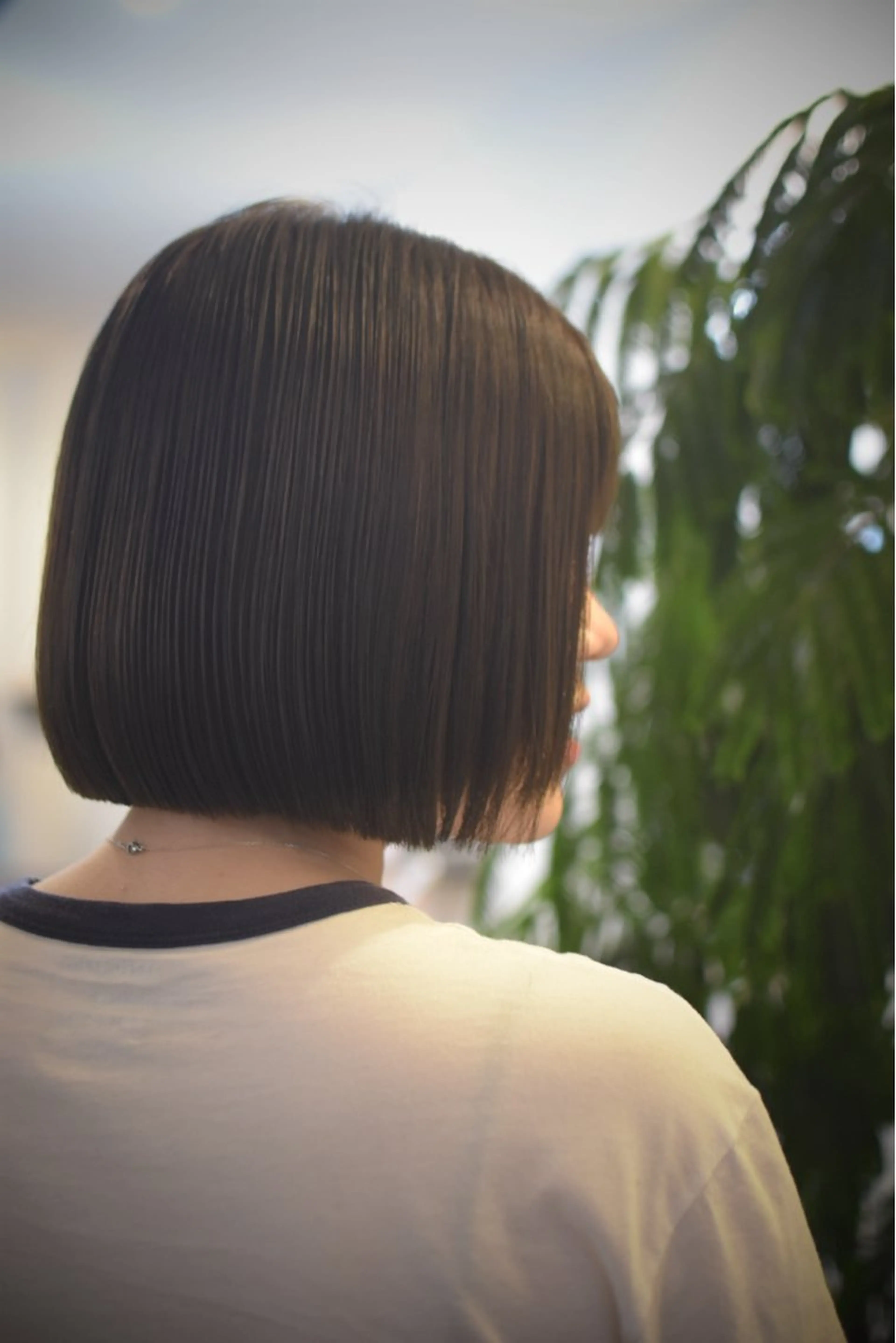 ショート ボブ 青木 紗耶のヘアスタイル