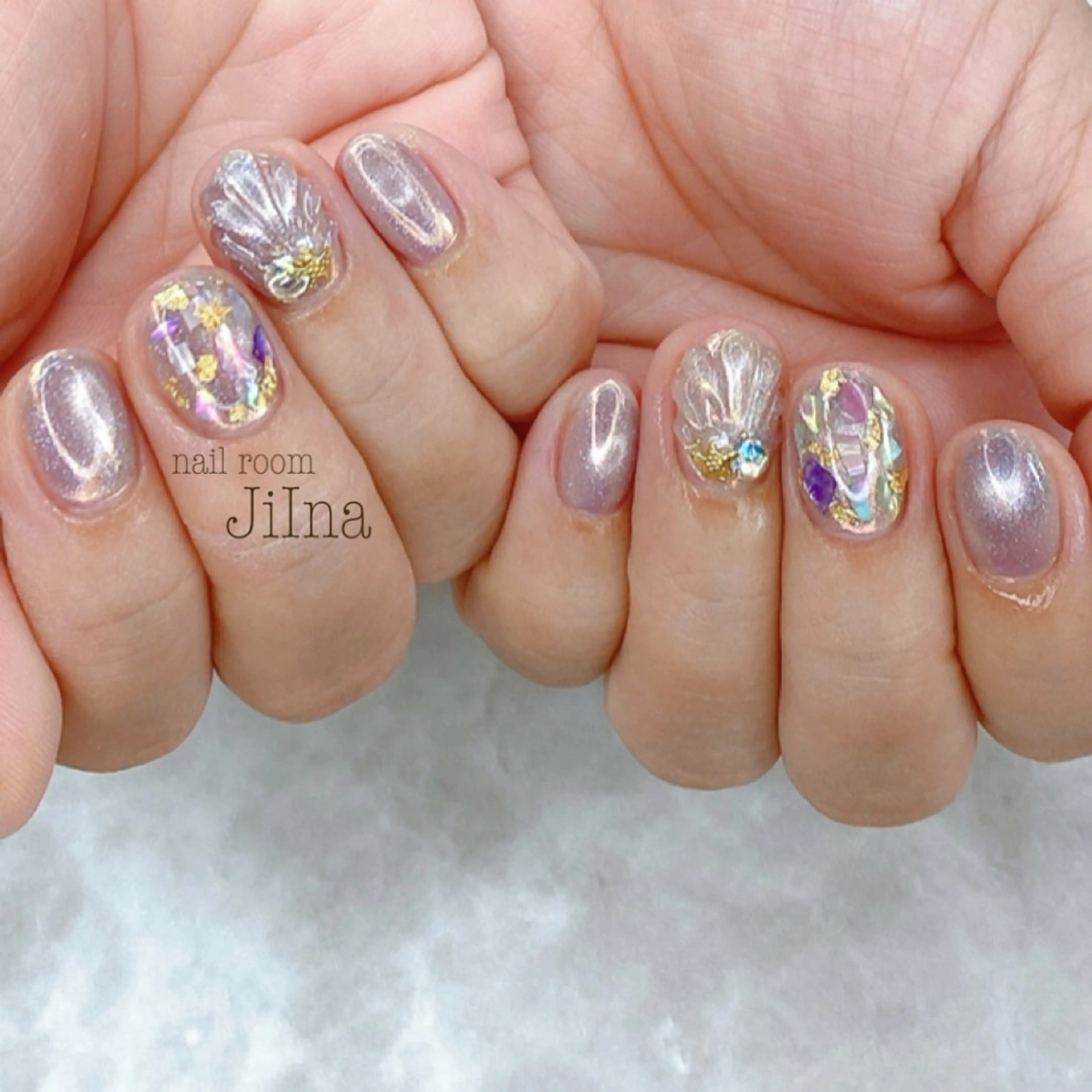 ネイル 持ち込み JiIna nailのネイルデザイン