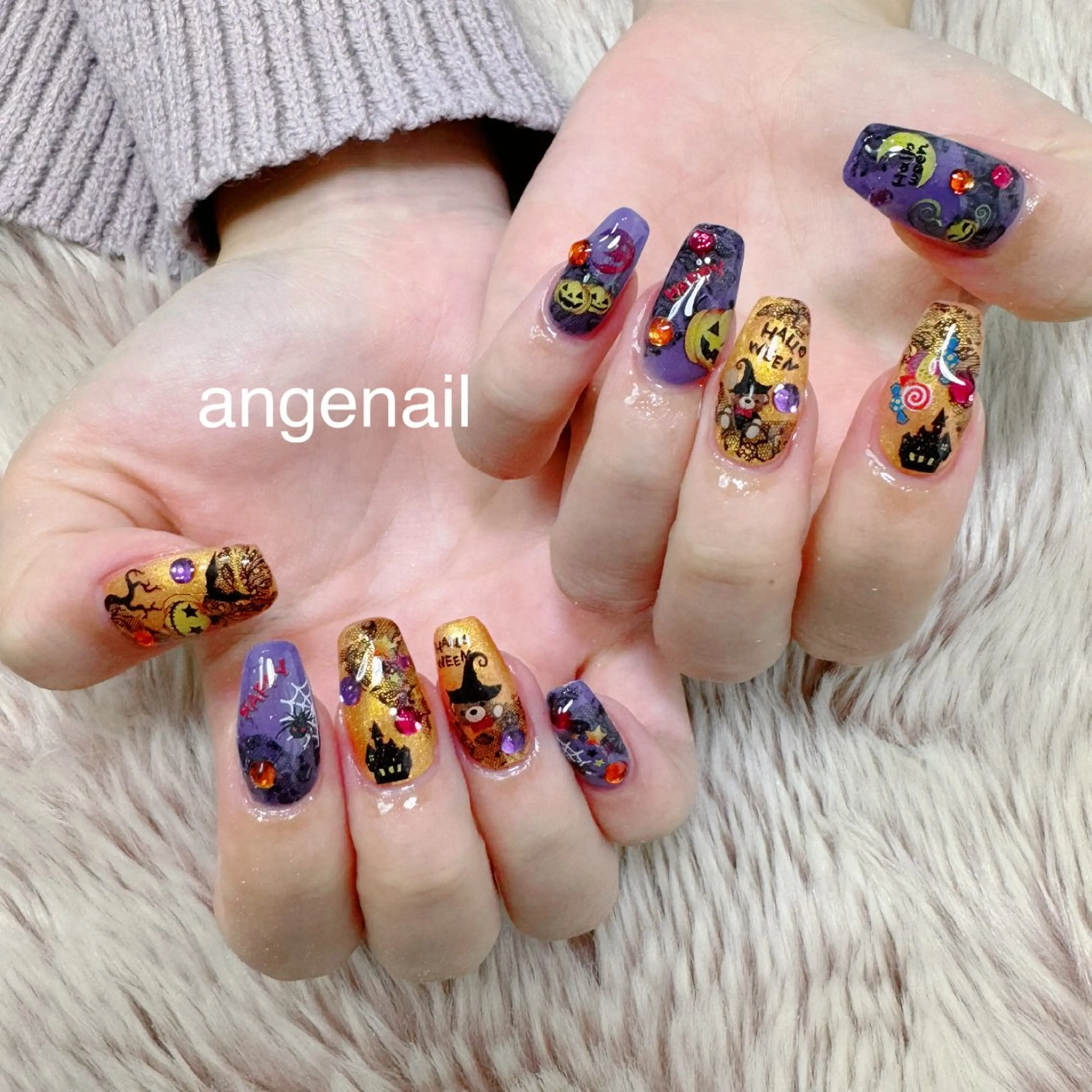 ネイル ハンドネイル オーナーネイリスト MAKIのネイルデザイン